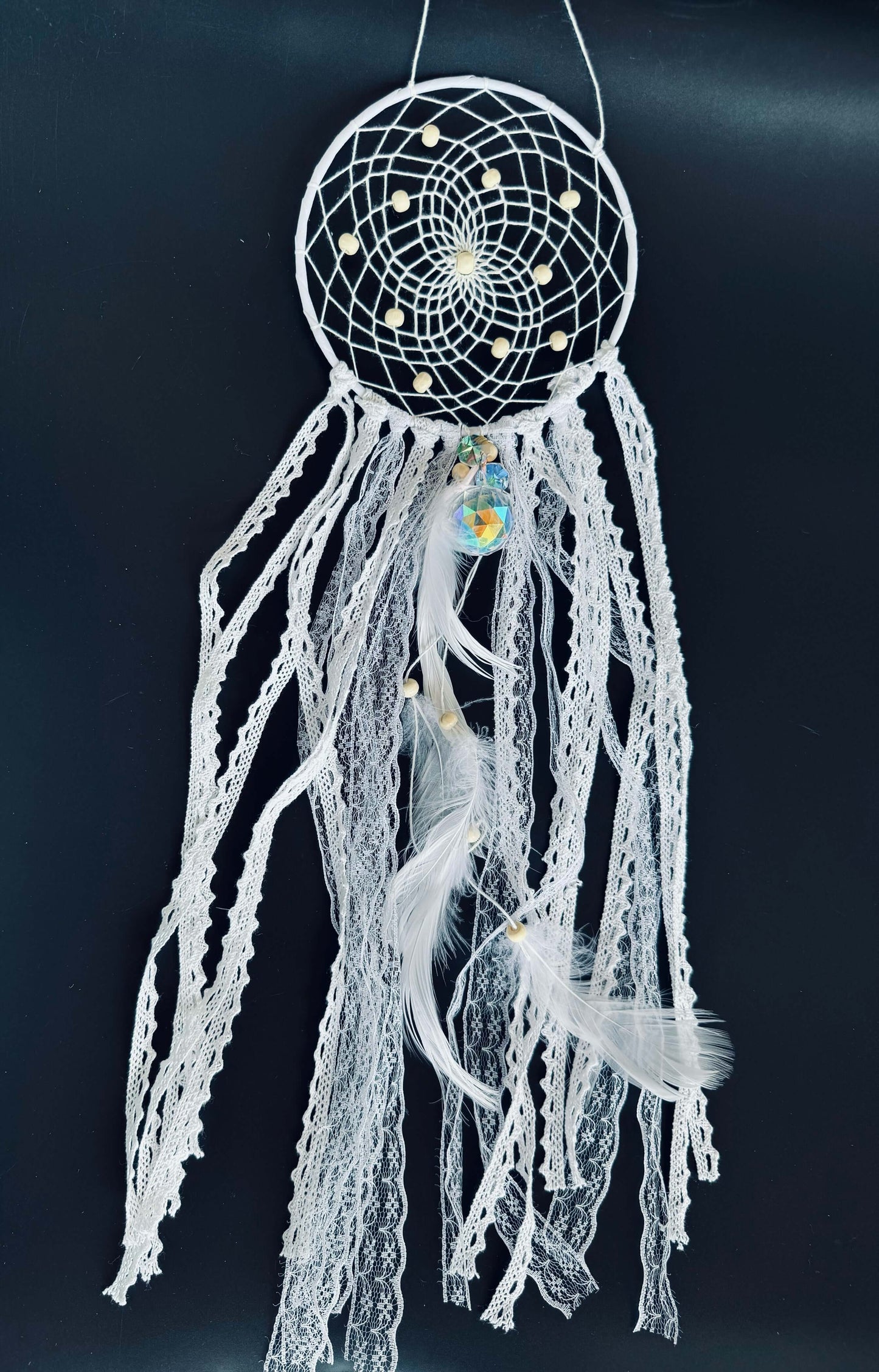 White Lace Dreamcatcher.