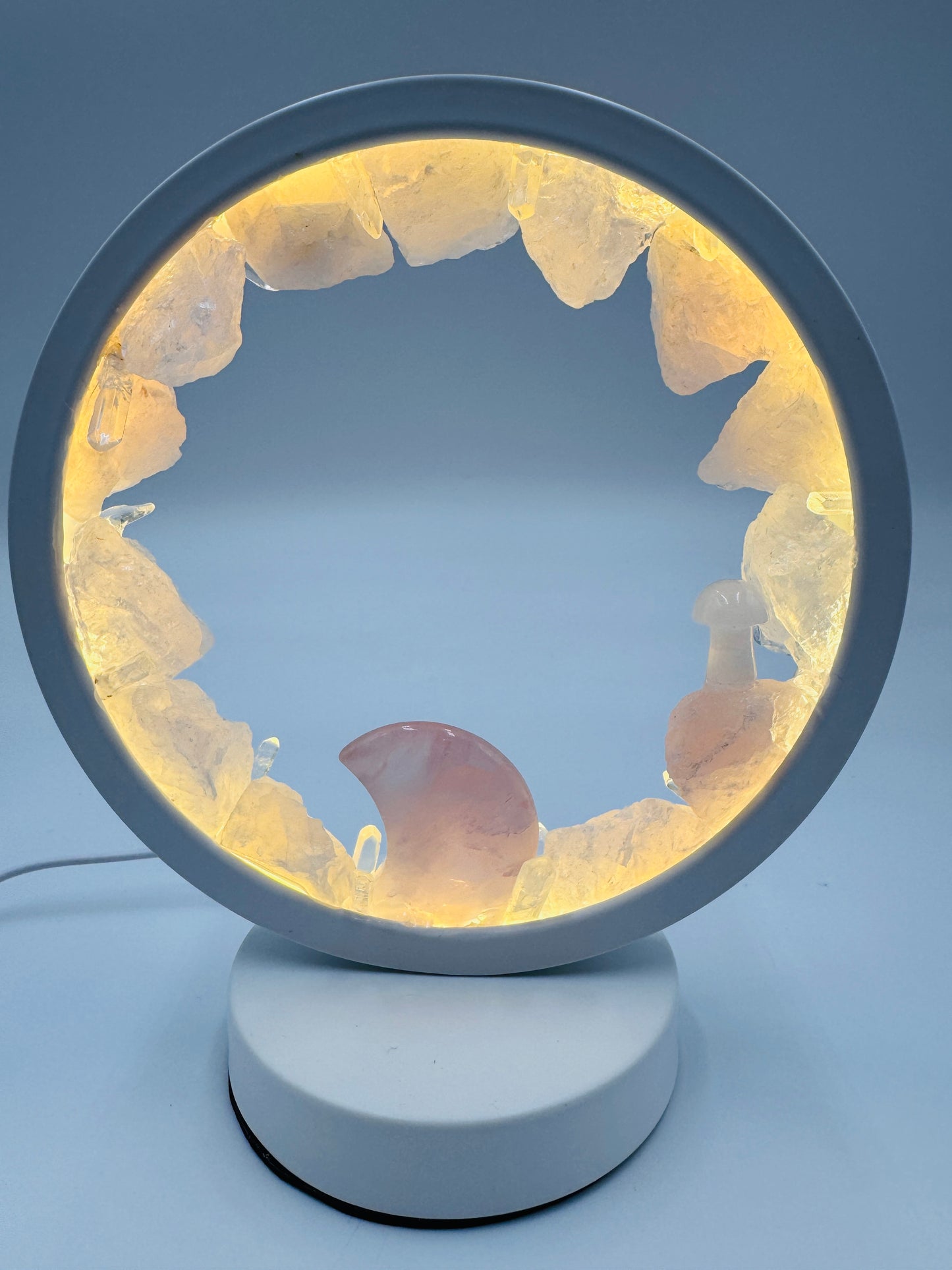 Crystal Portal Lamp “Moon kissed Alchemy”