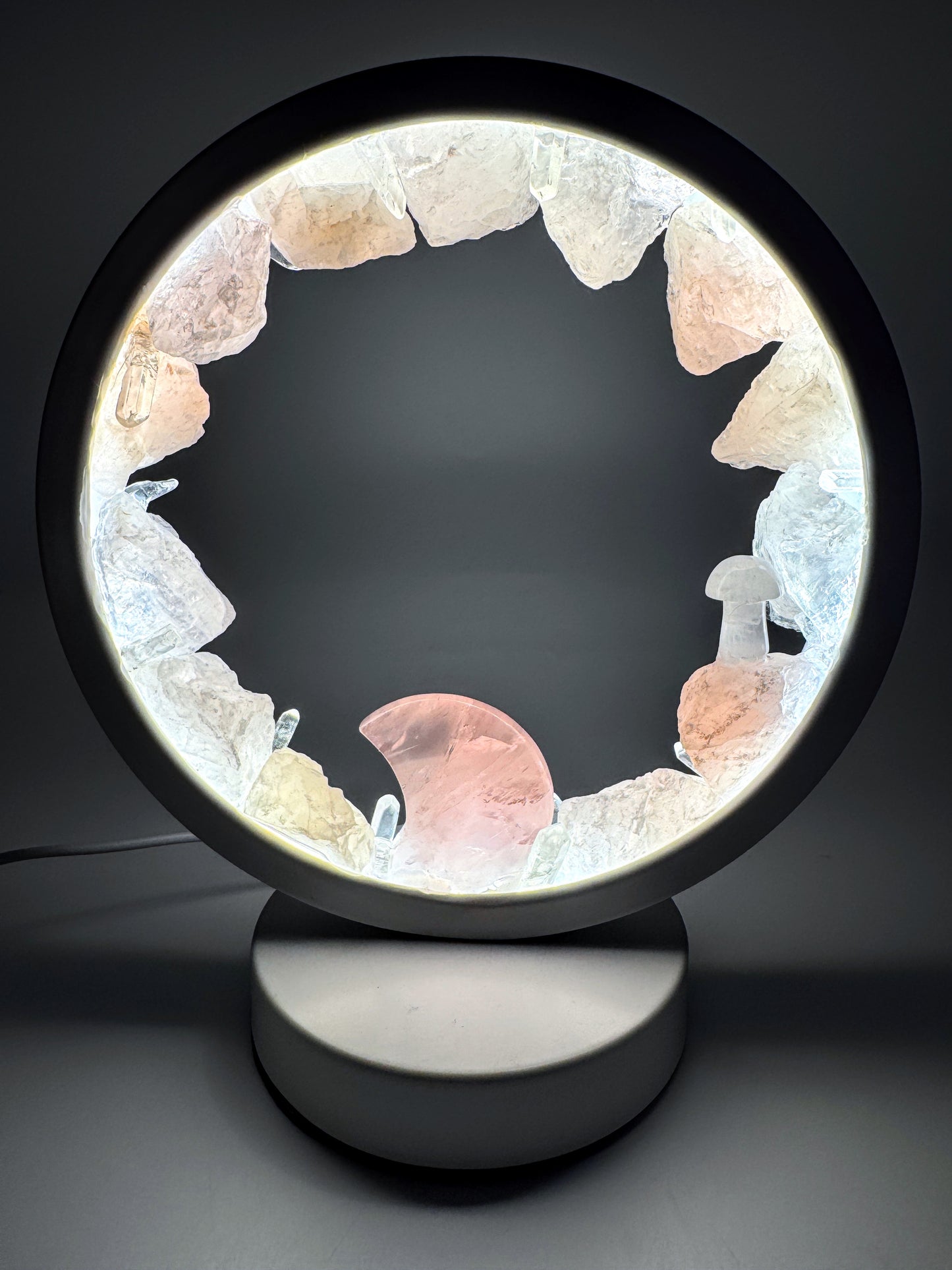 Crystal Portal Lamp “Moon kissed Alchemy”