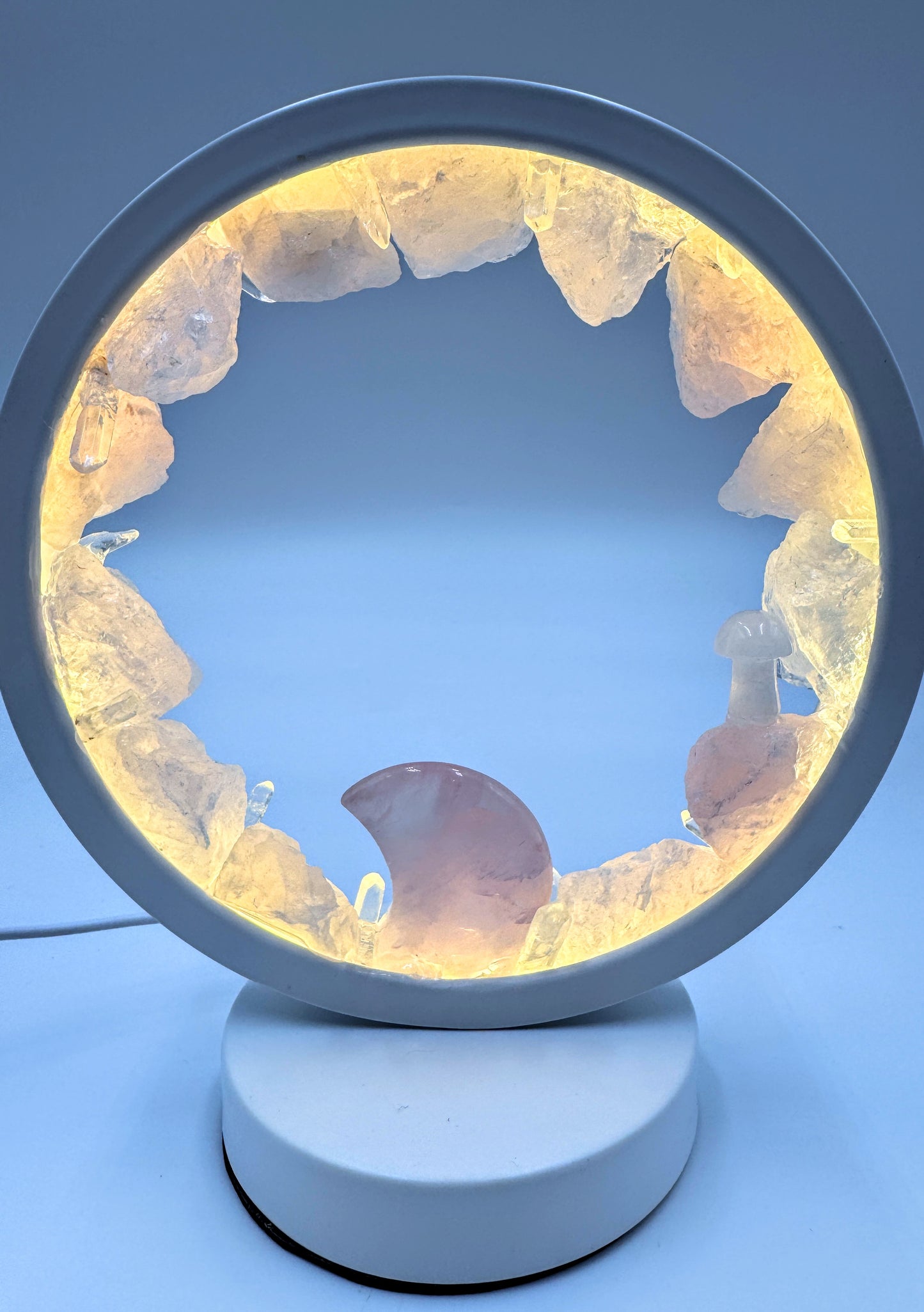 Crystal Portal Lamp “Moon kissed Alchemy”