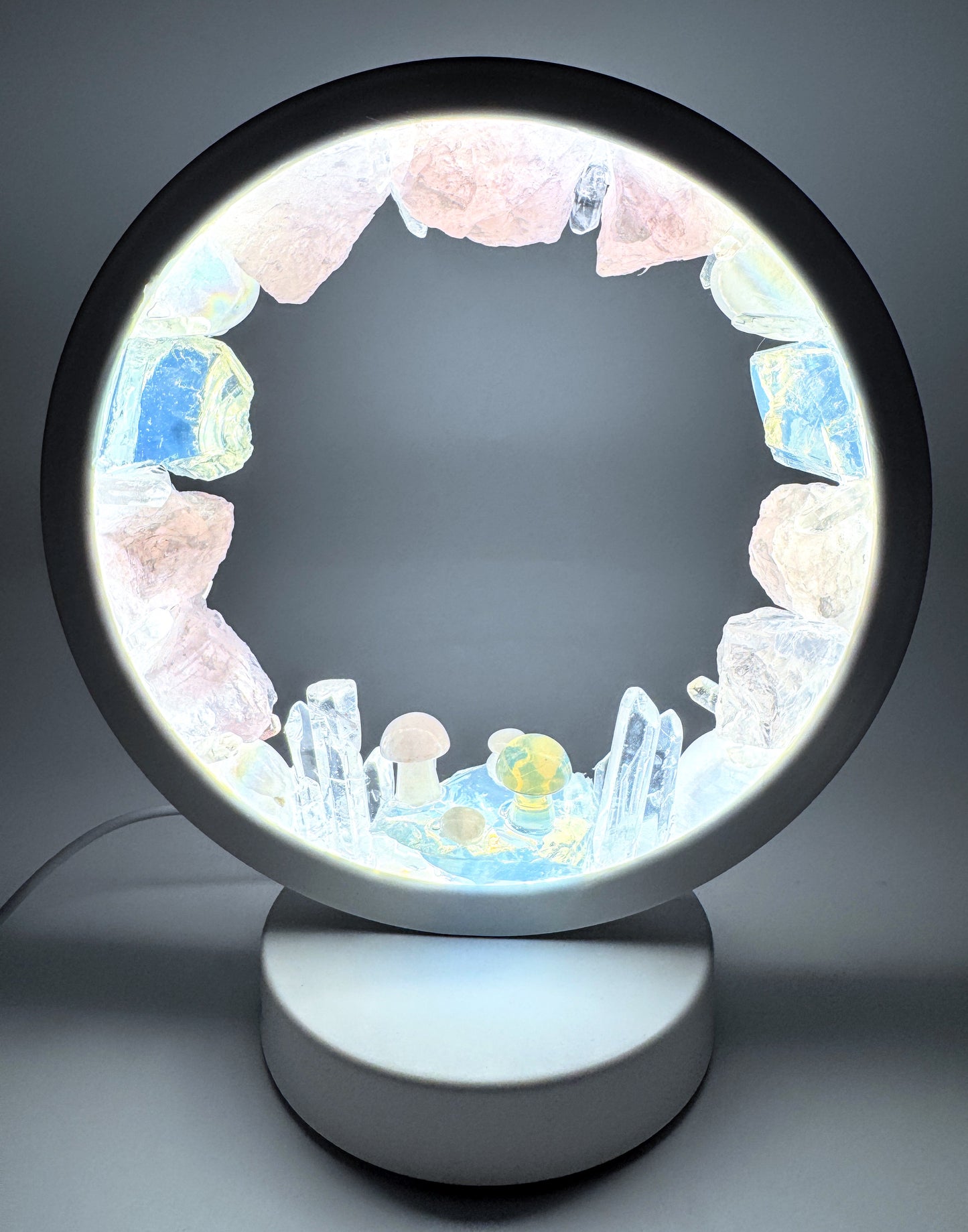 Crystal Portal Lamp “Heart Of The Mist”