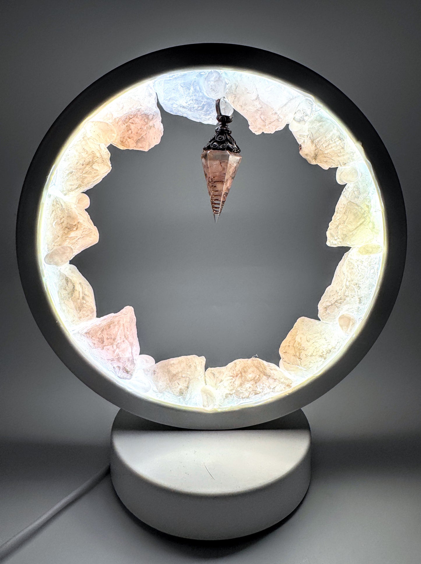 Crystal Portal Lamp “Whispering Seer”