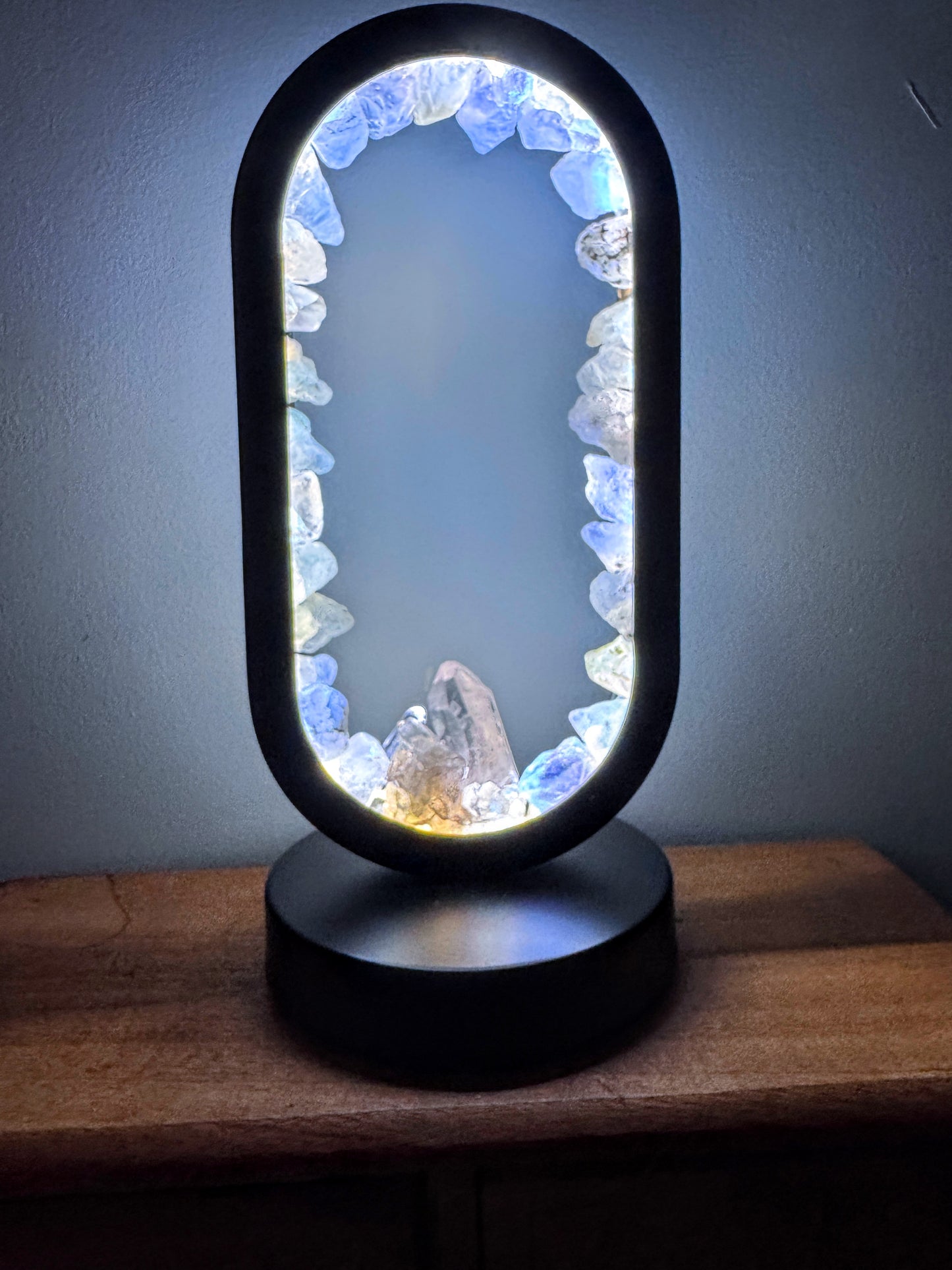 Crystal Lamp “ Heavens Gate “