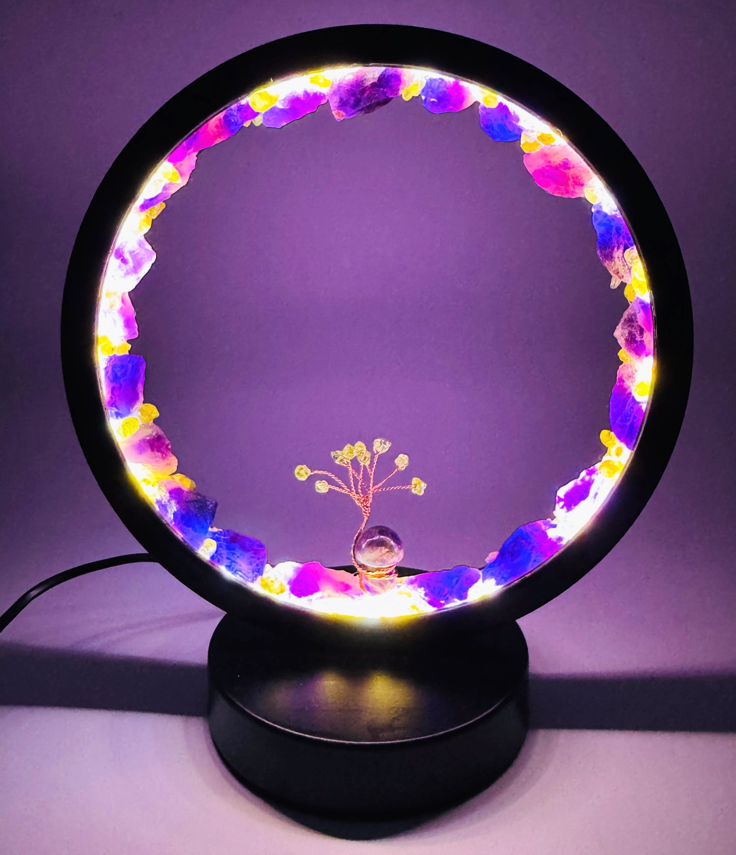 Crystal Portal Lamp “Sophia’s Garden”