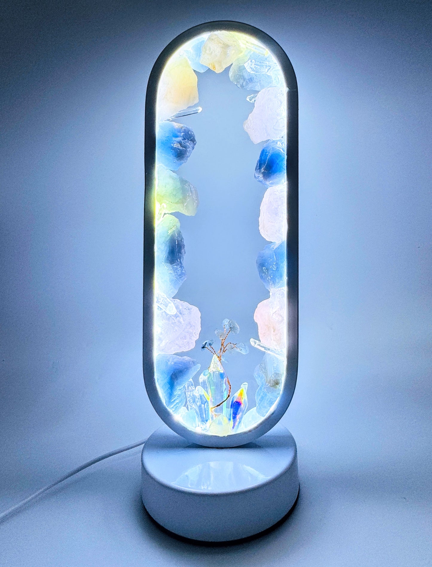 Crystal Portal Lamp “Ocean Light”
