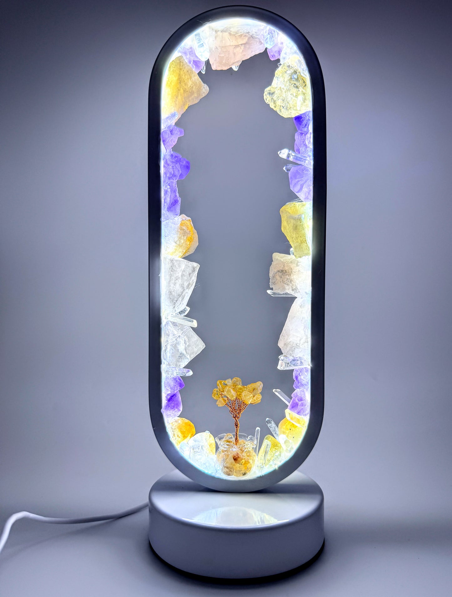 Crystal Portal Lamp “Solar Priestess”