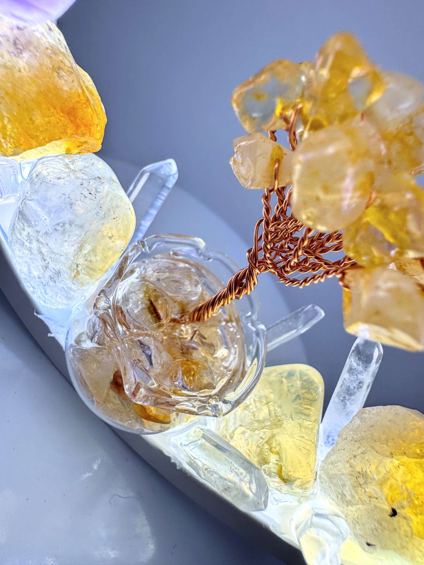 Crystal Lamp “Solar Priestess”