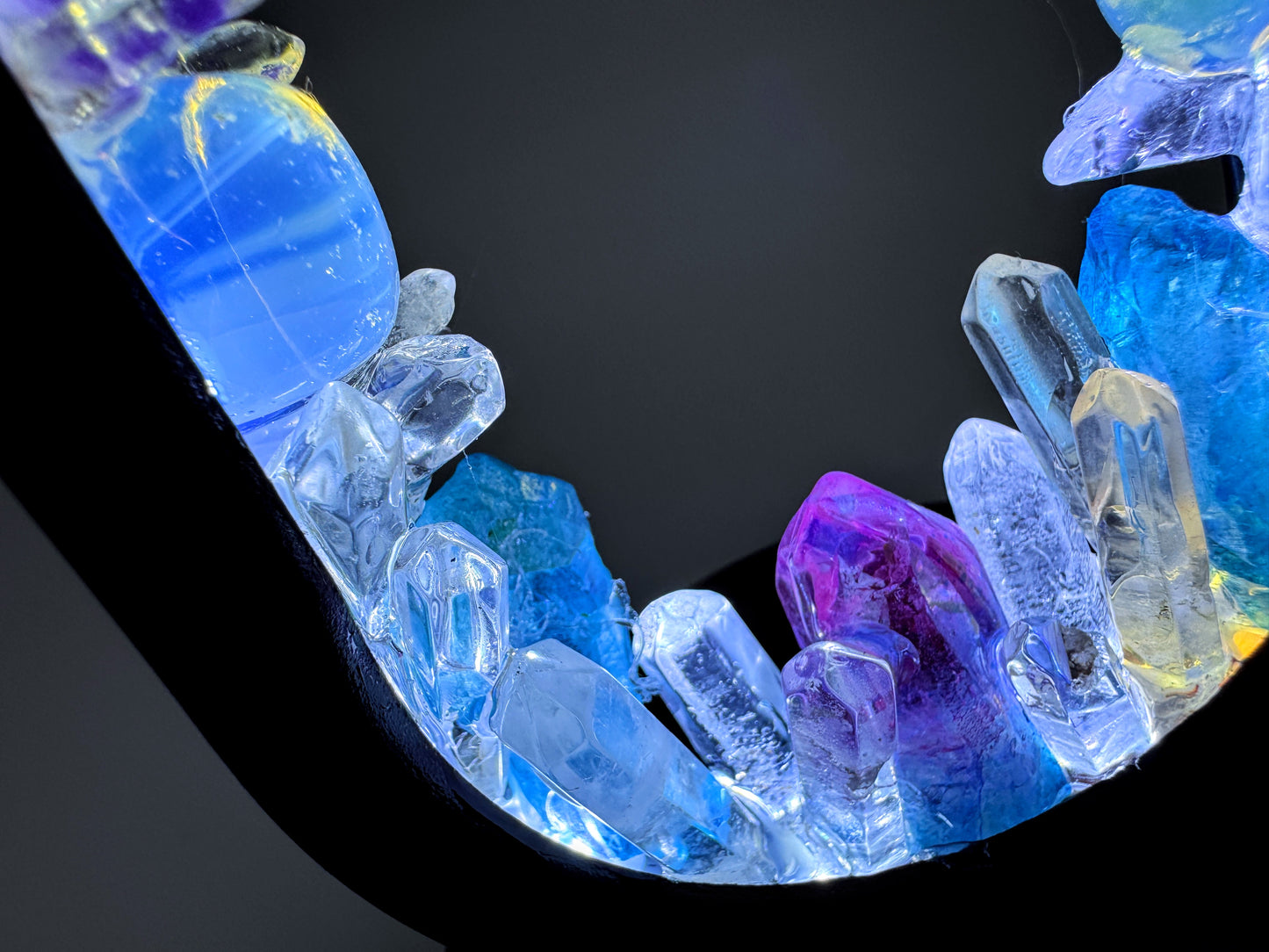 Crystal Portal Lamp “”Celestial Glow”