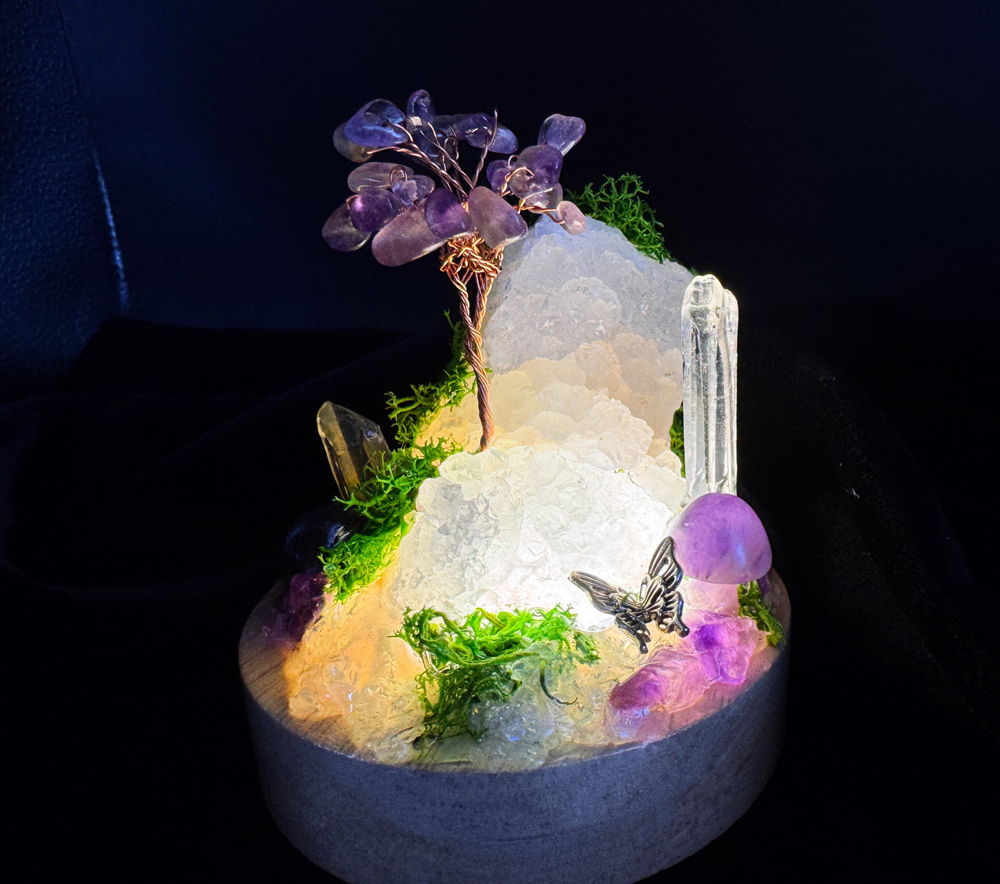 Crystal Lamp Garden 7 (6cm)