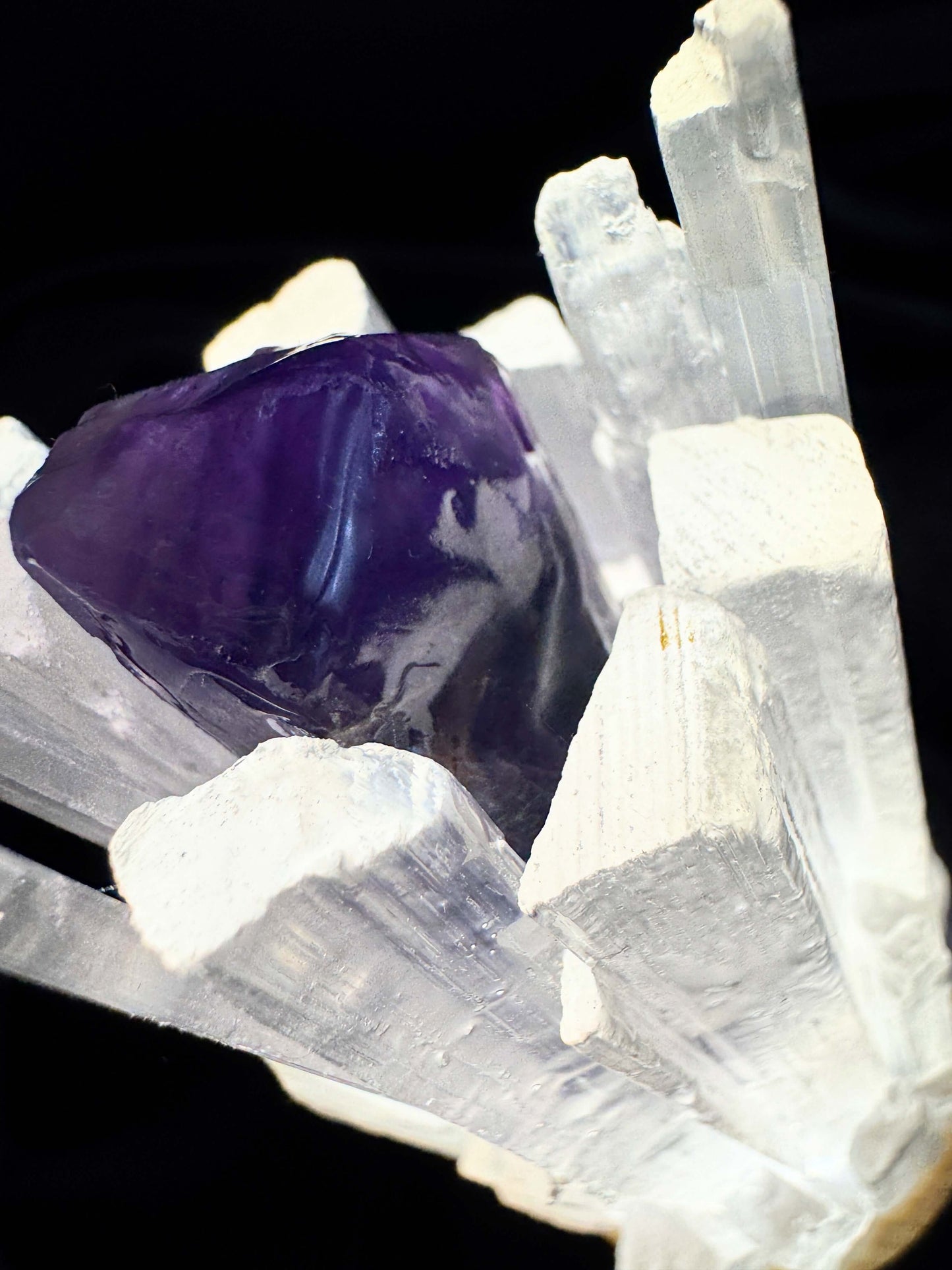 Selenite Lamp (6cm base) 5