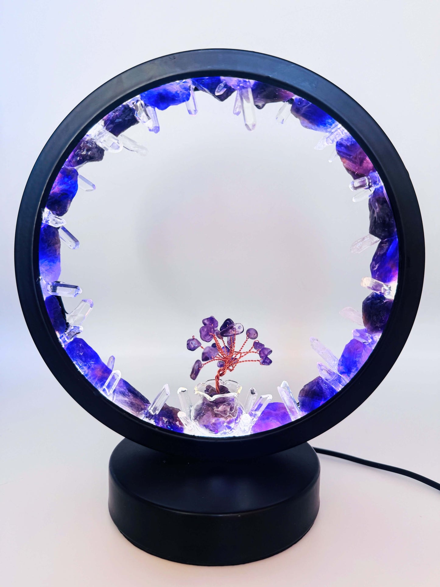 Crystal Portal Lamp “Liliths Veil”