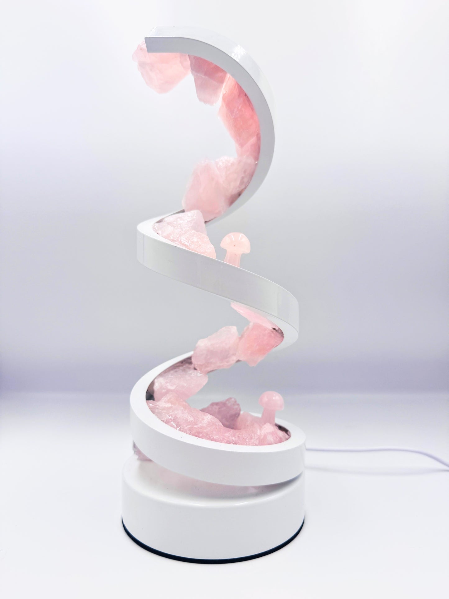 Crystal Lamp “ True Love Spiral “