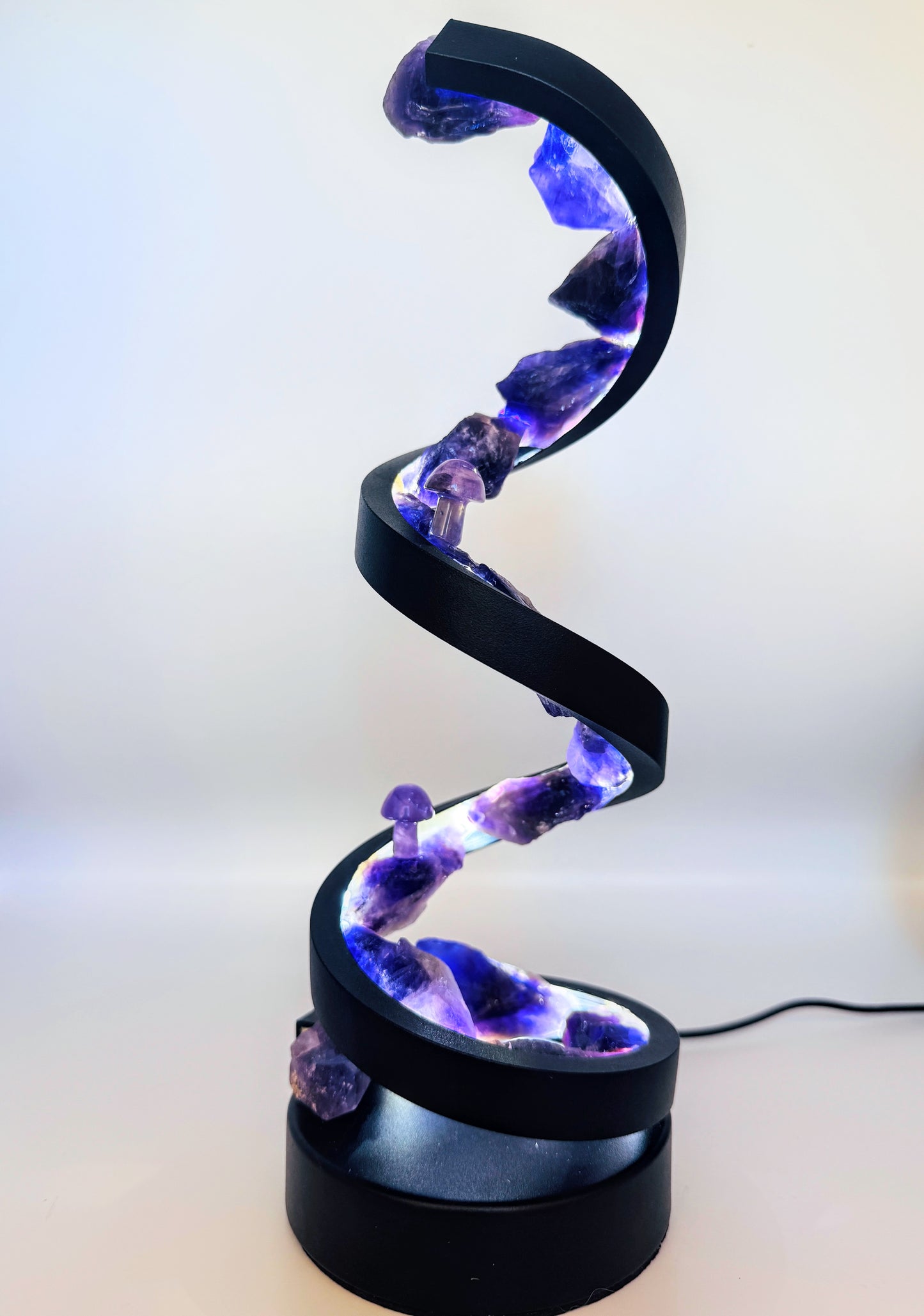 Crystal Spiral Lamp “Dream Temple ‘Spiral”