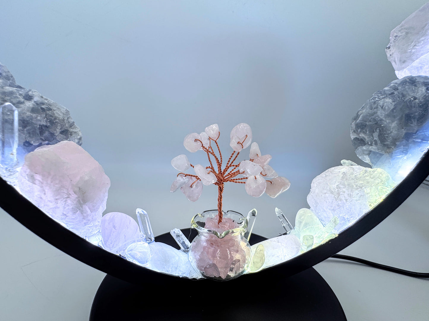 Crystal Portal Lamp “Whisper of Wings”