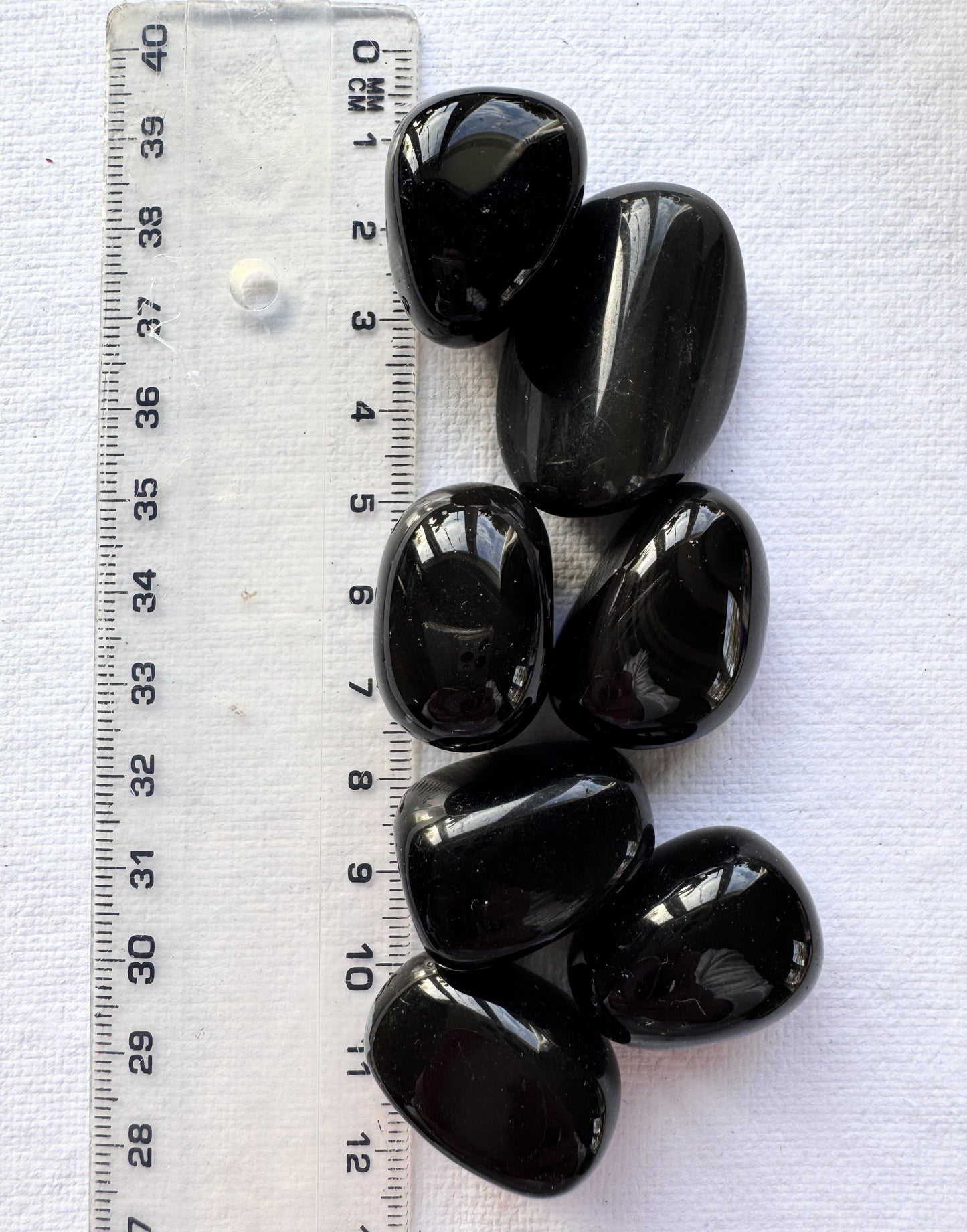 Black Obsidian Tumbled