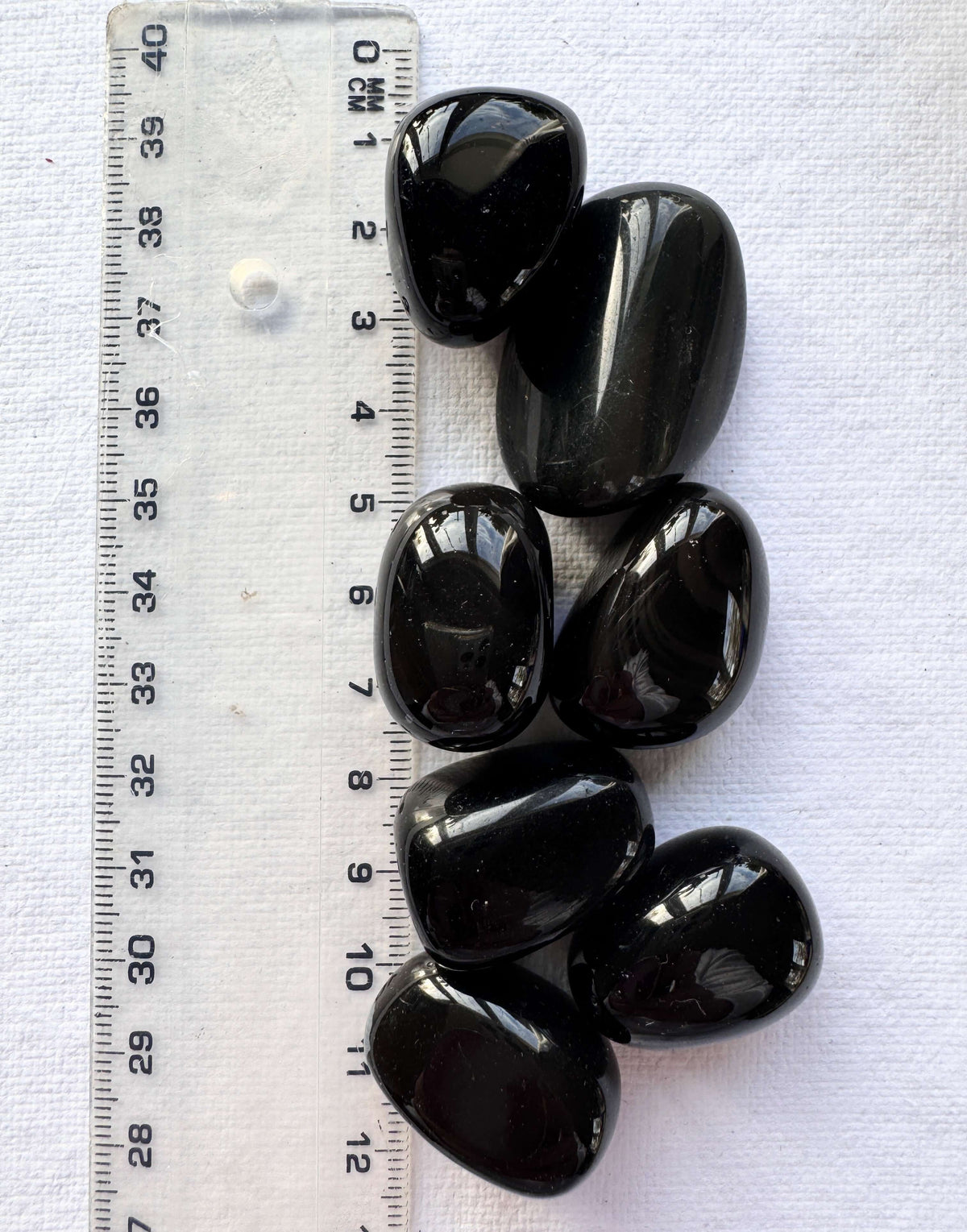 Black Obsidian Tumbled