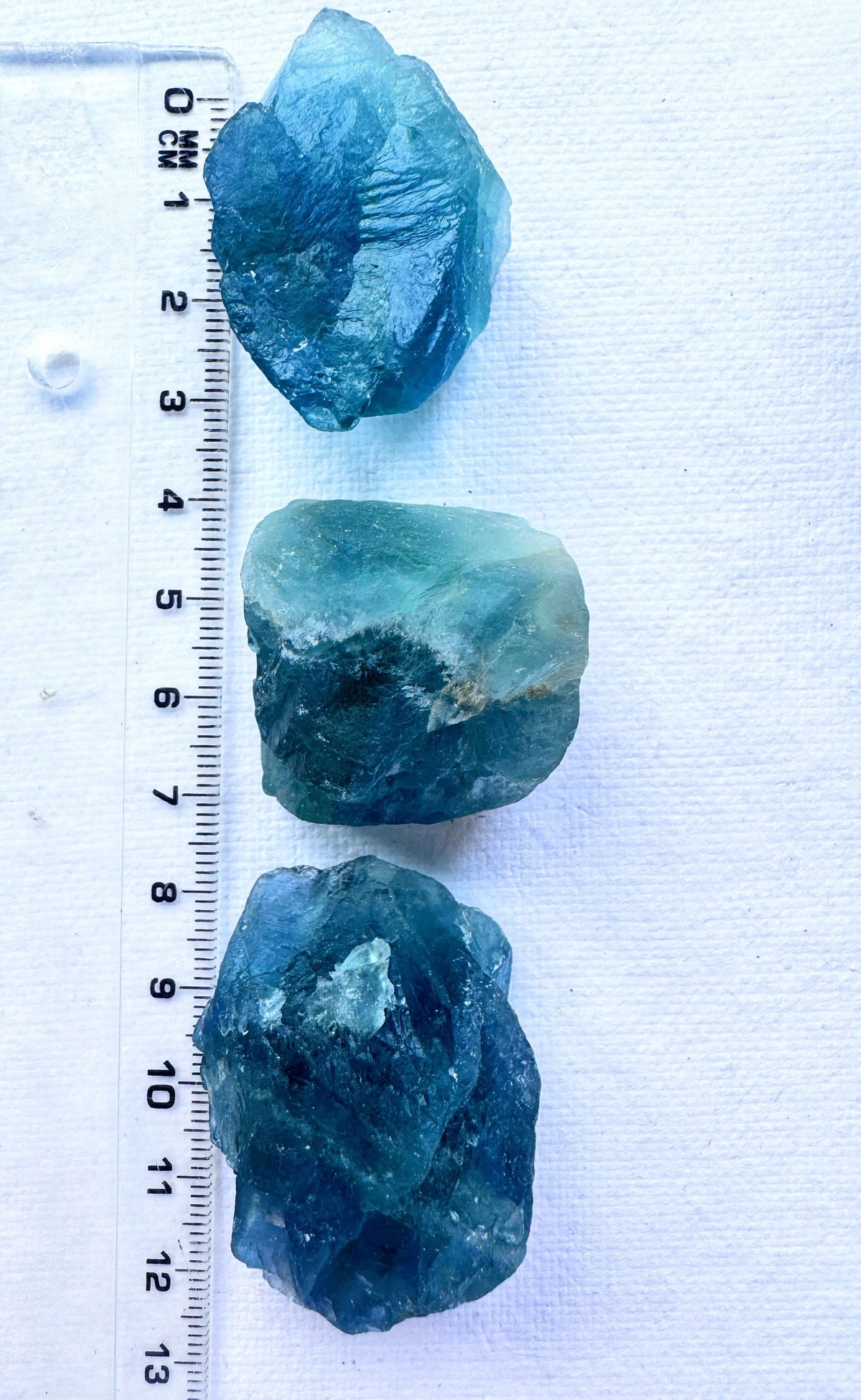 Rough Blue Fluorite Large