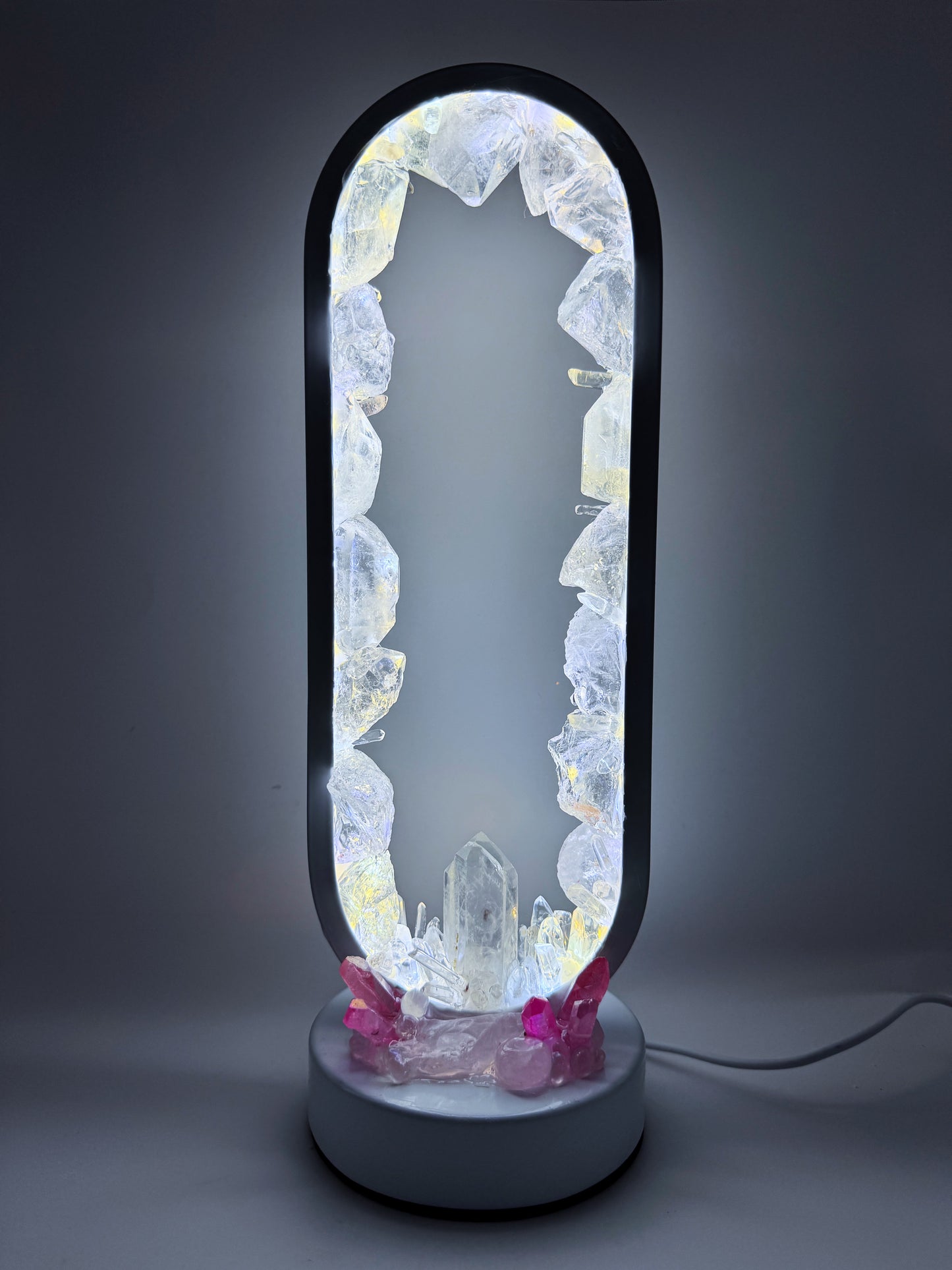 Moon Goddess Crystal Lamp