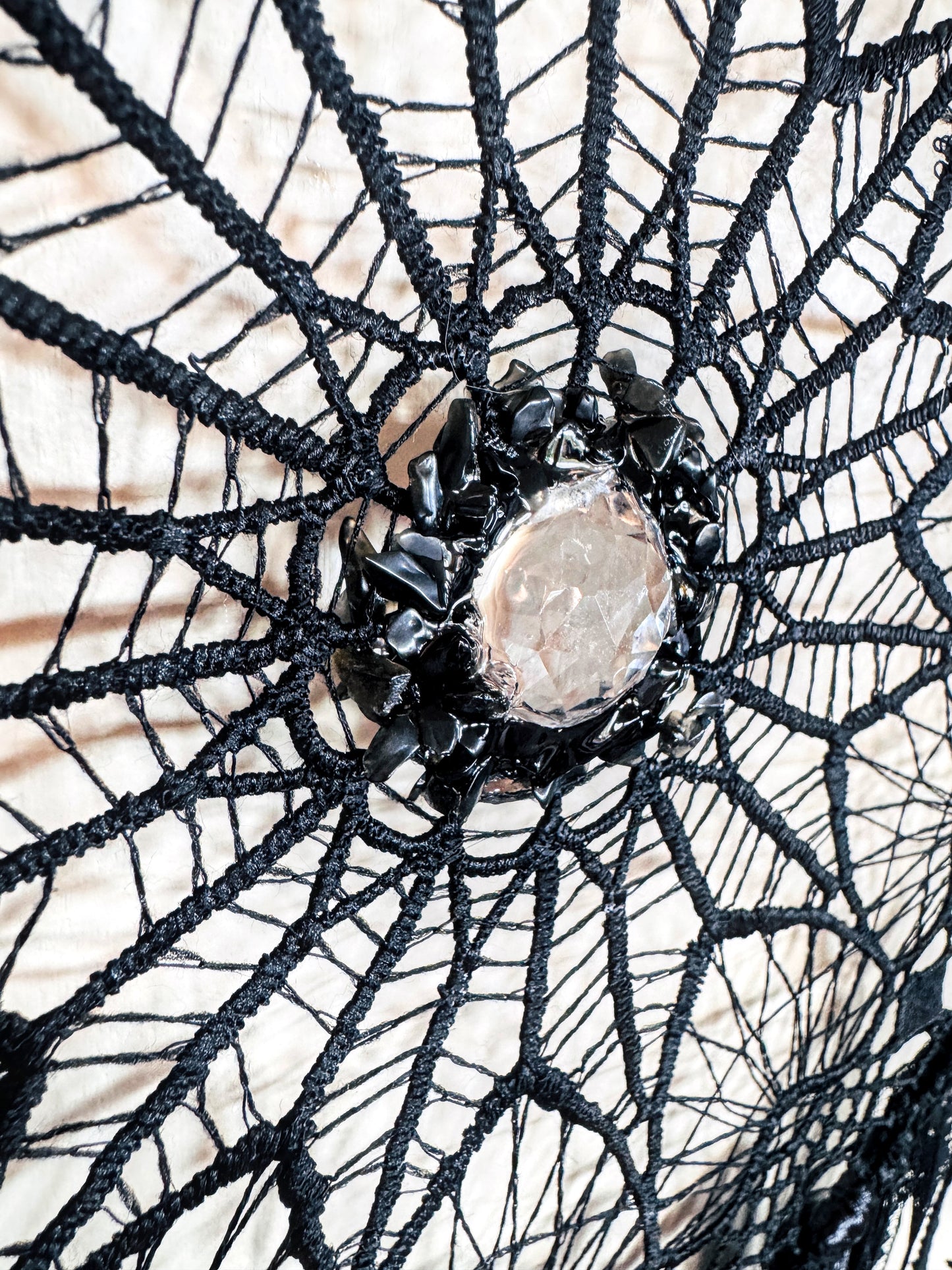 Large Black Dream Catcher.