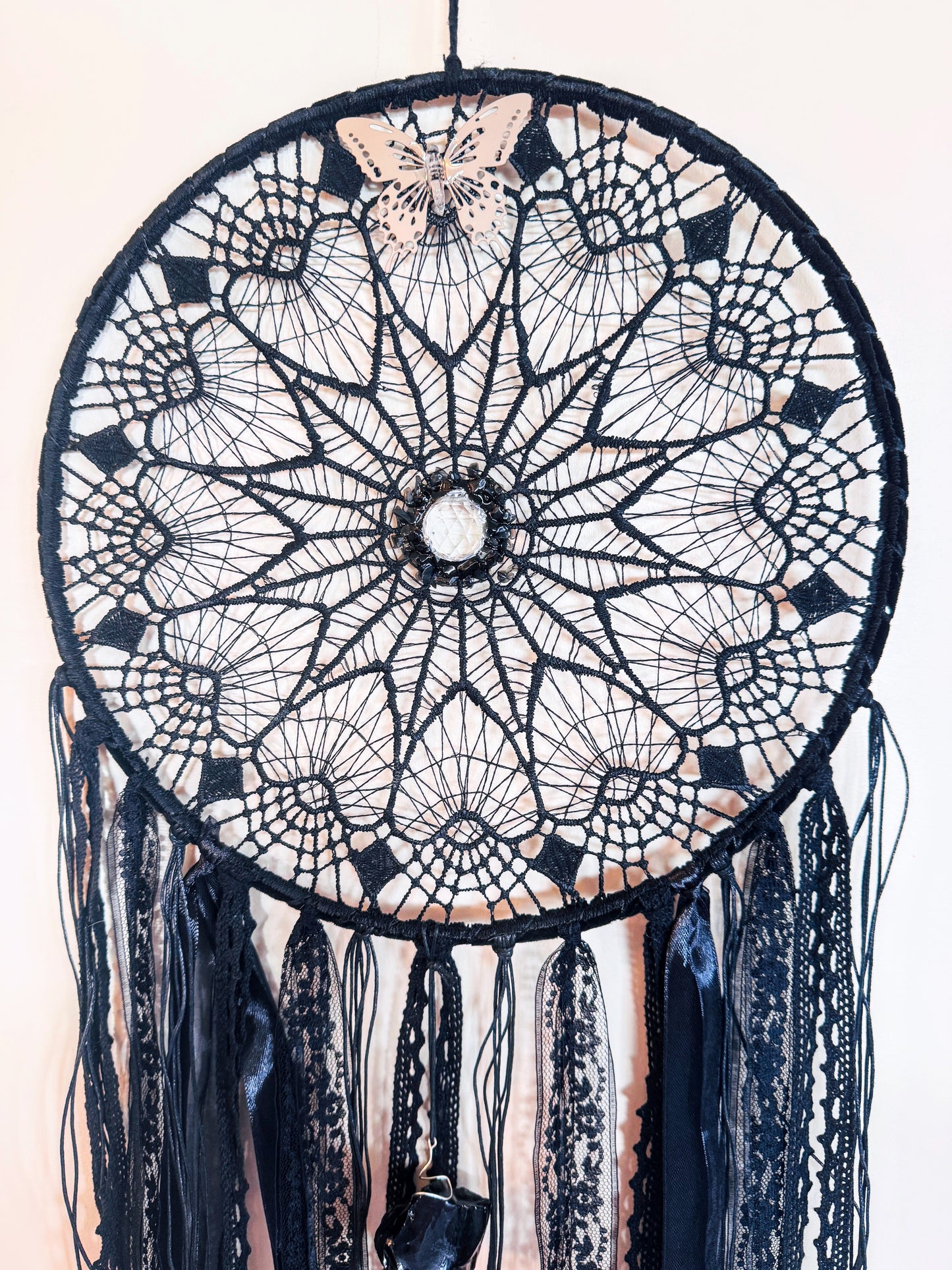 Large Black Dream Catcher.