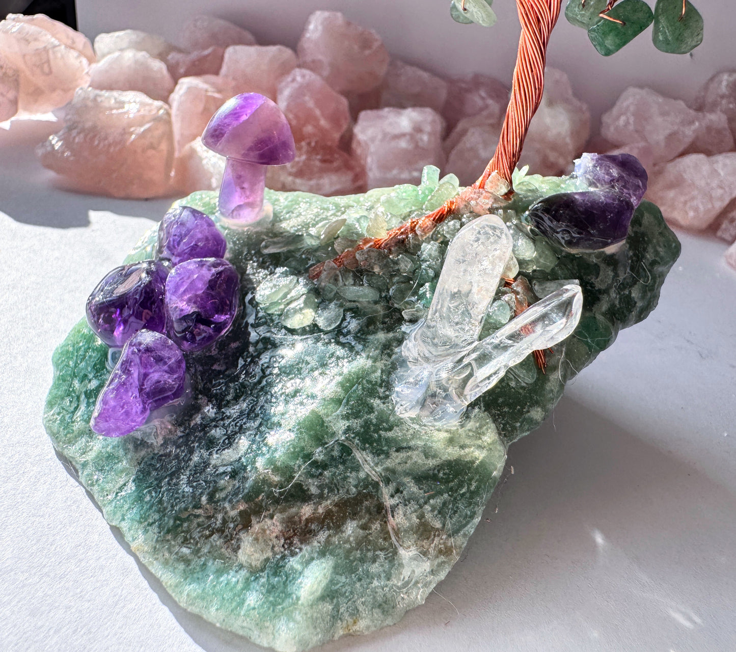 Crystal Tree “amethyst Grove “ 1