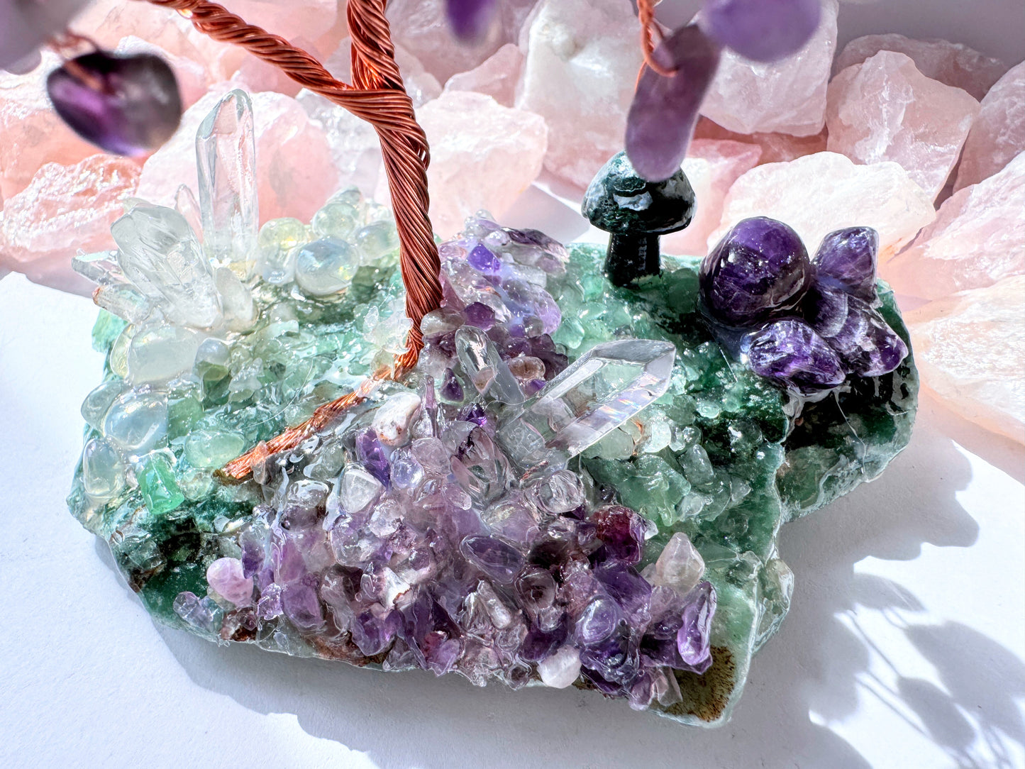 Crystal Tree “Lavender Grove”