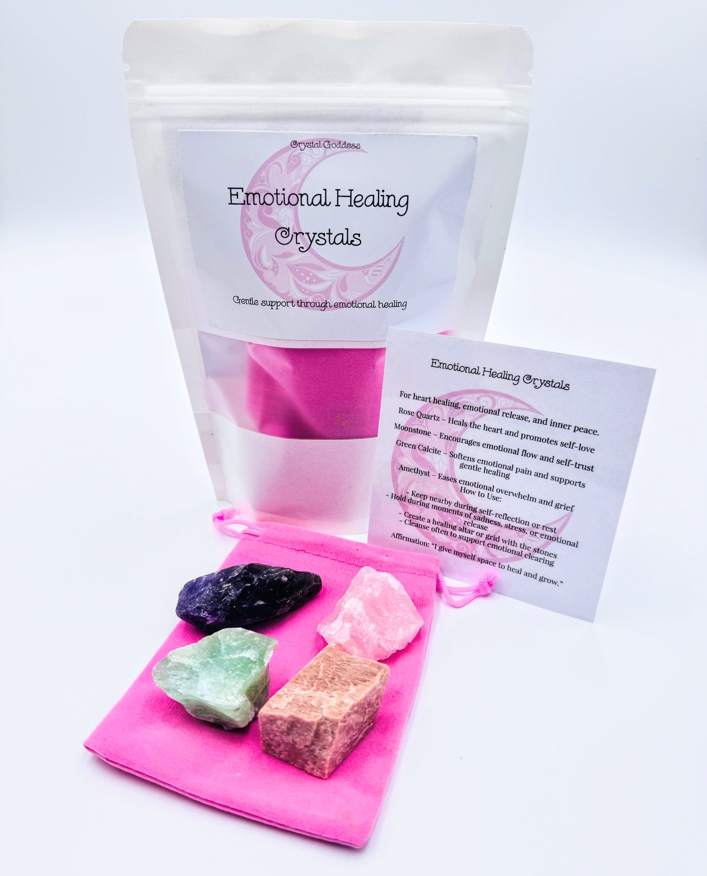 Emotional Healing Crystals.