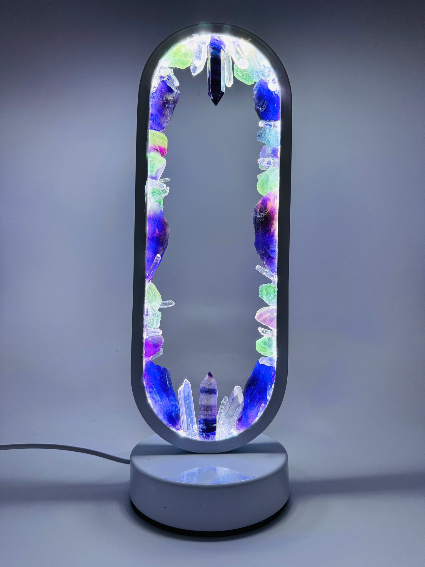 Crystal Portal Lamp “Rainbow Garden”