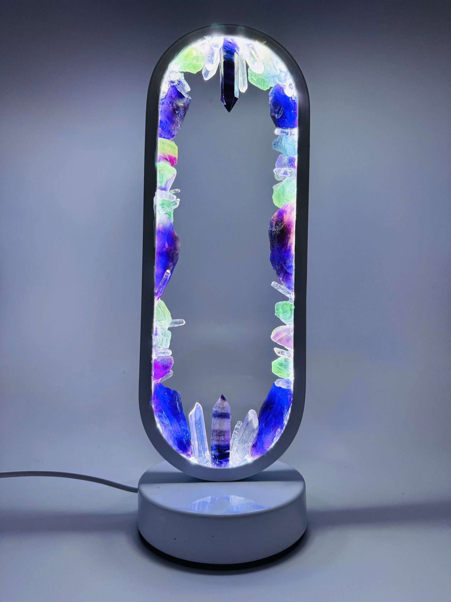 Crystal Portal Lamp “Rainbow Garden”