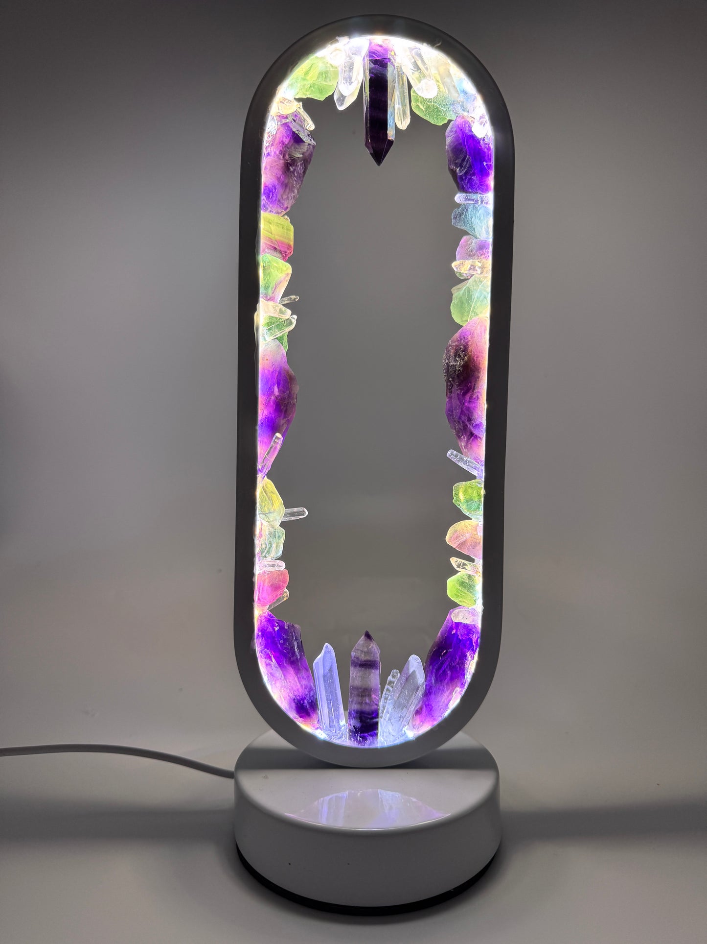Crystal Portal Lamp “Rainbow Garden”