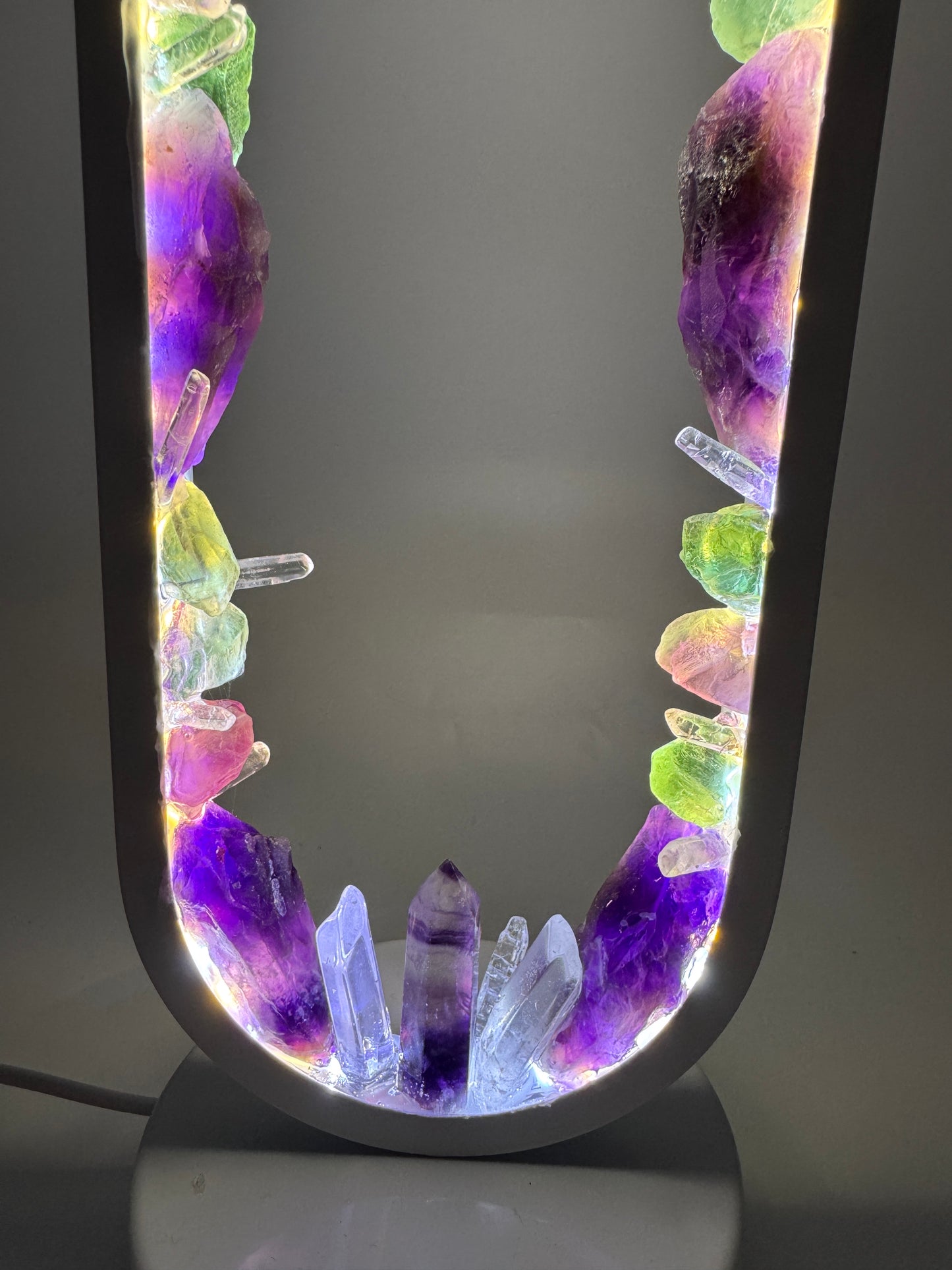 Crystal Portal Lamp “Rainbow Garden”
