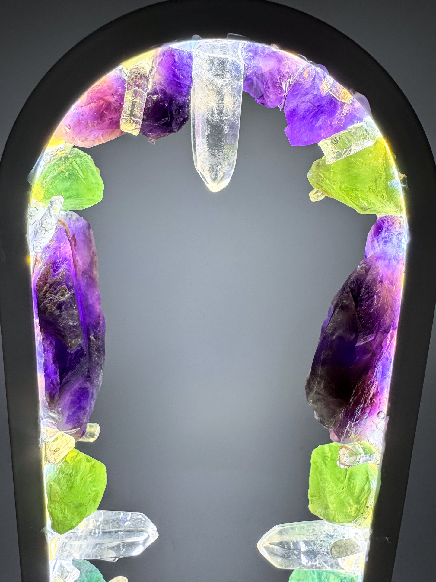 Crystal Portal Lamp “Celestial Garden”