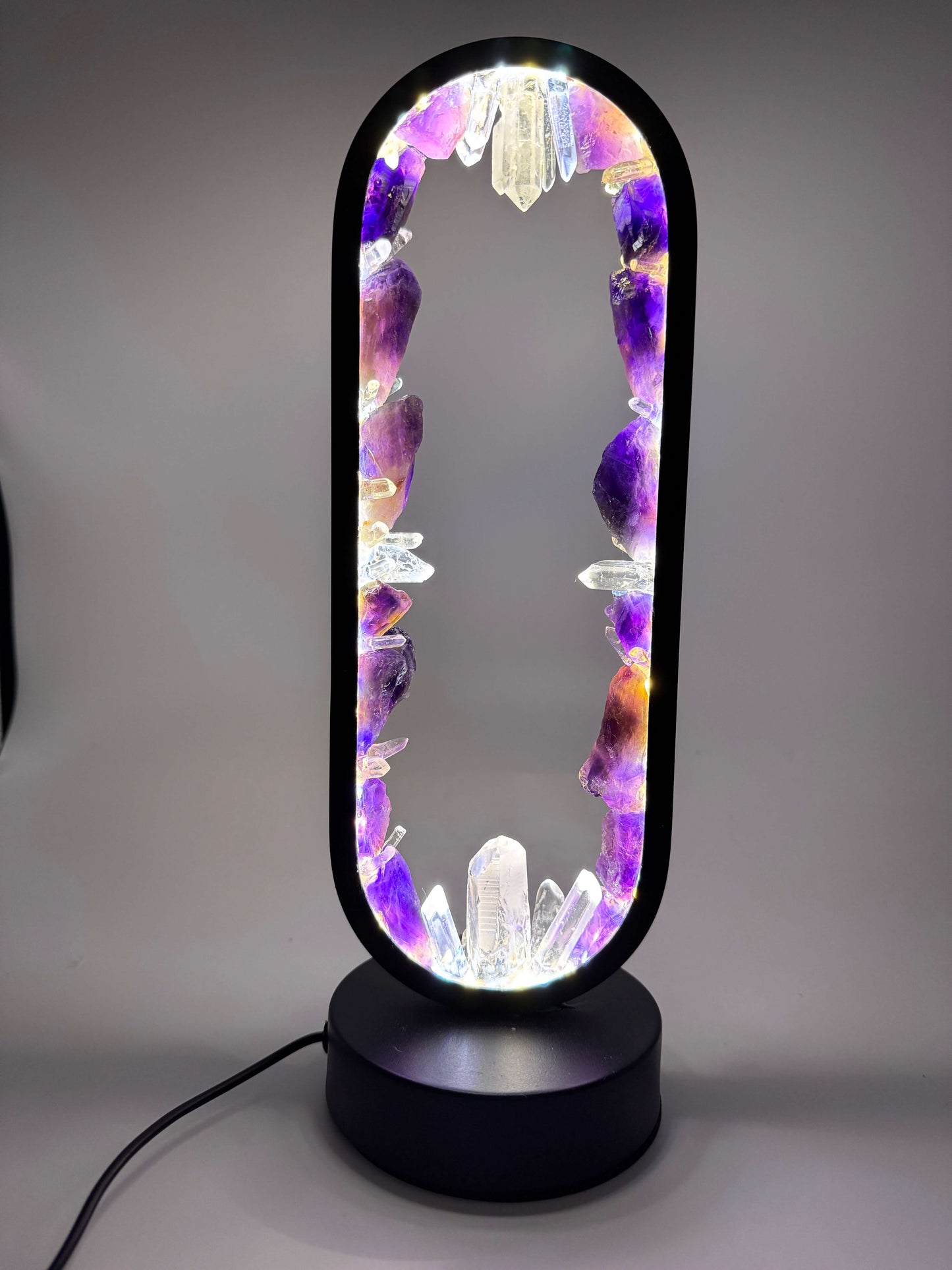 Crystal Portal Lamp “Moonbeam Gate”