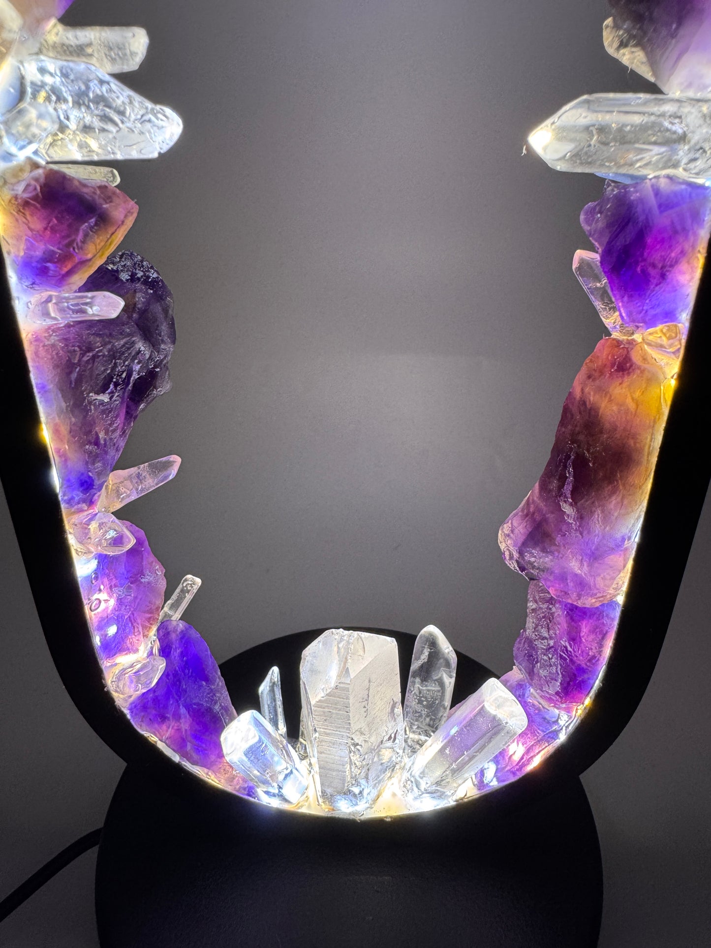 Crystal Portal Lamp “Moonbeam Gate”