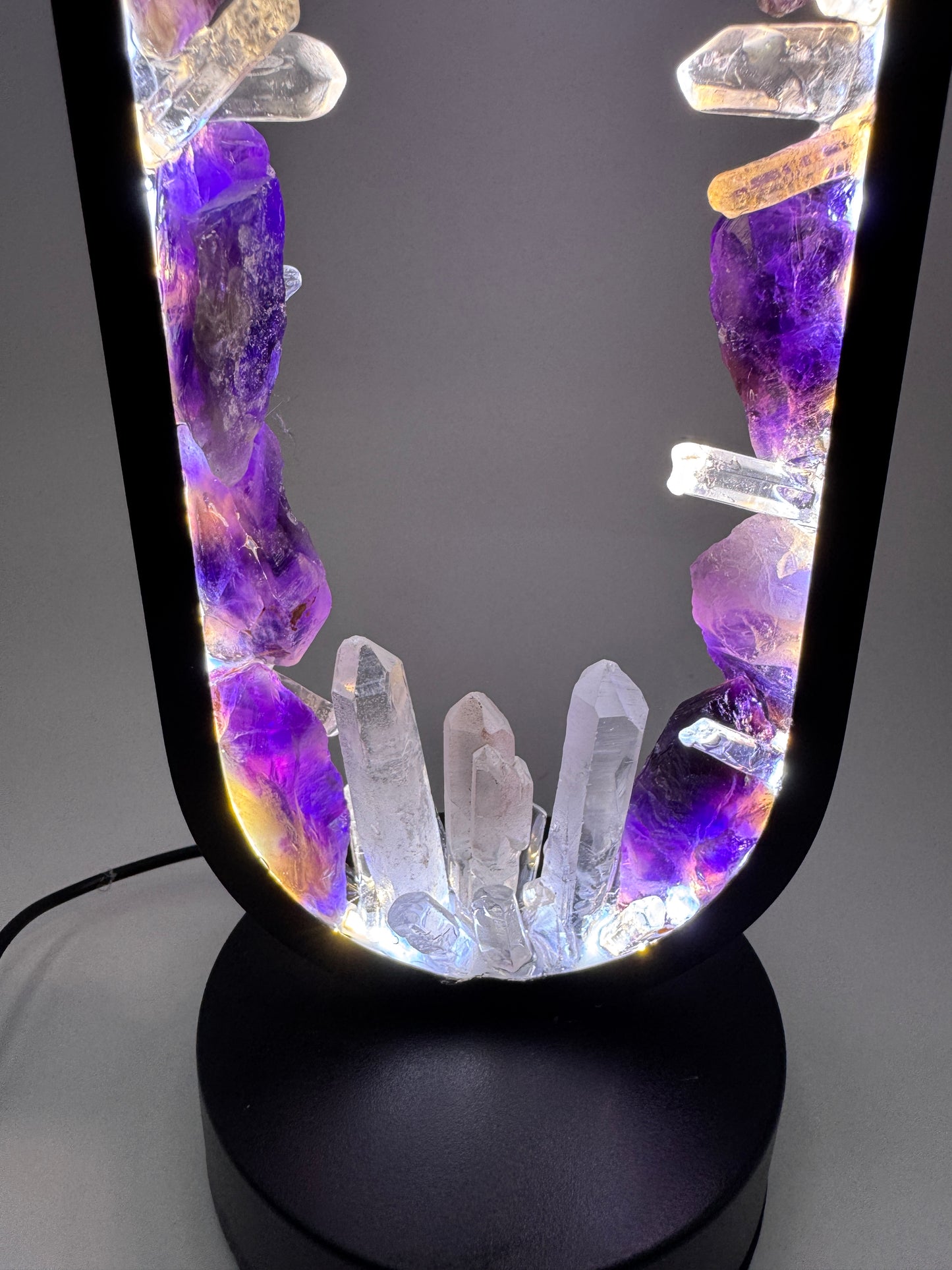 Crystal Portal Lamp “Enchanted Gate”