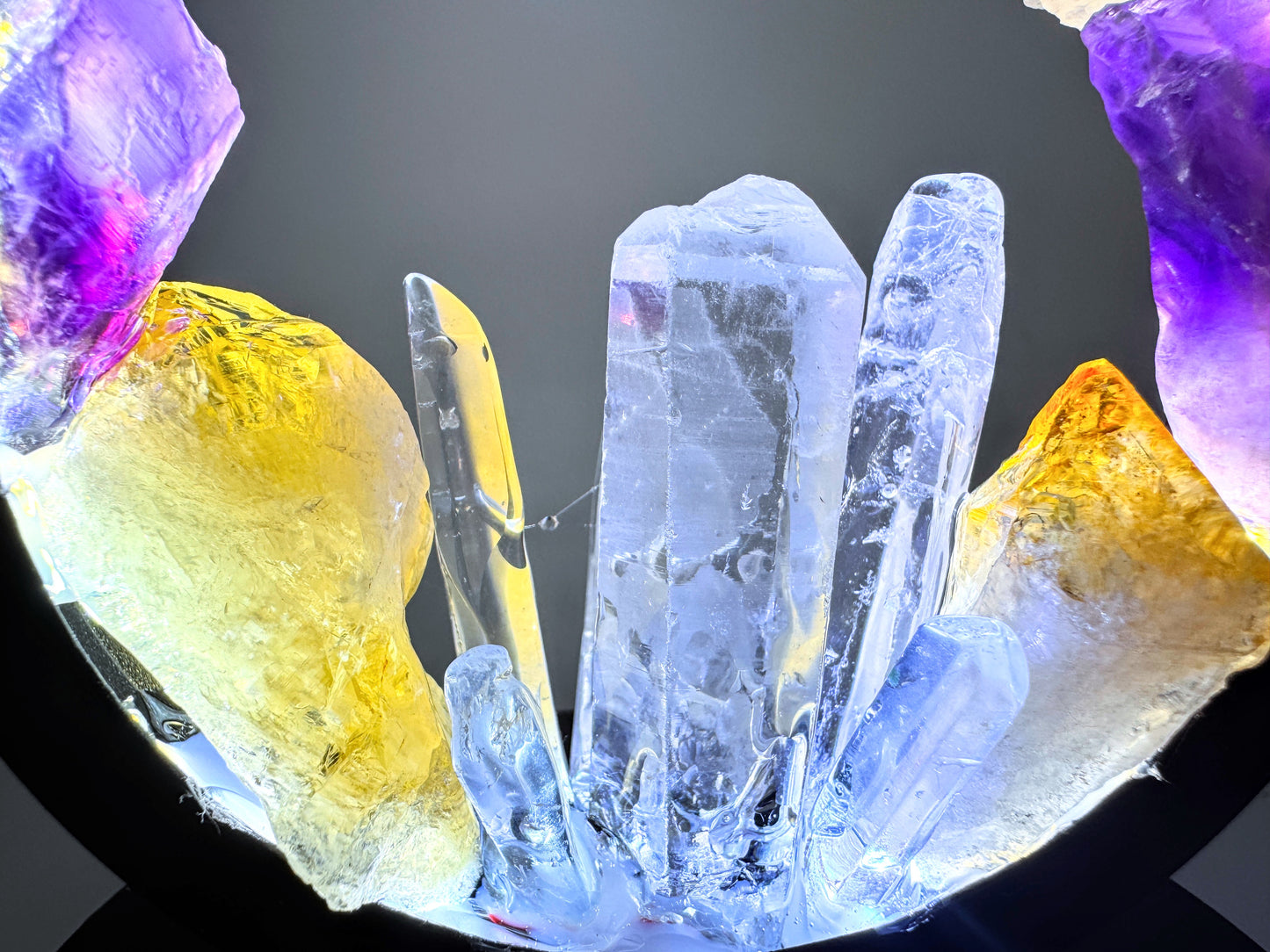 Crystal Portal Lamp “Goddess Gateway”