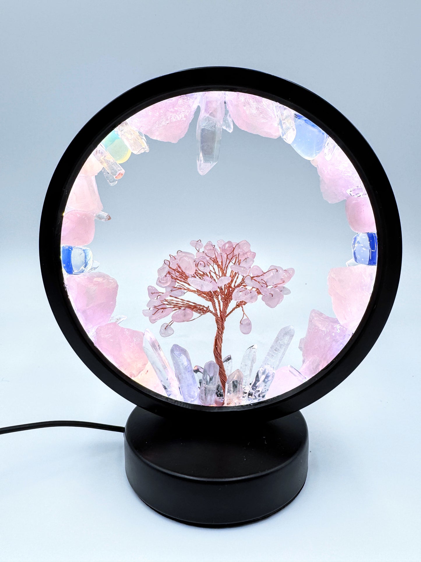 Crystal Portal Lamp “Goddess Glow”