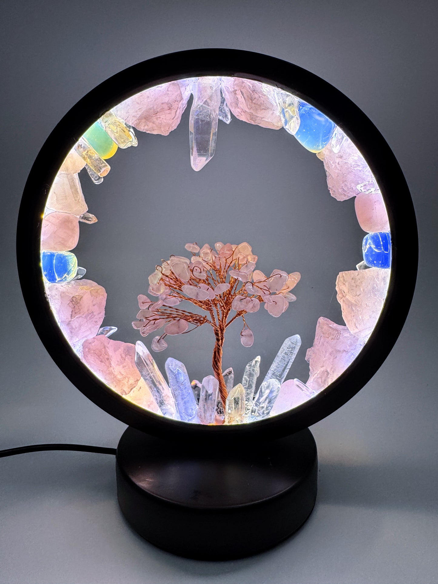 Crystal Portal Lamp “Goddess Glow”