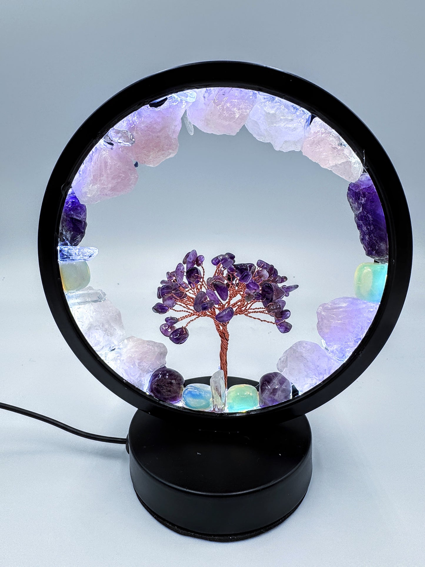 Crystal Portal Lamp “ Celestial Blossom”