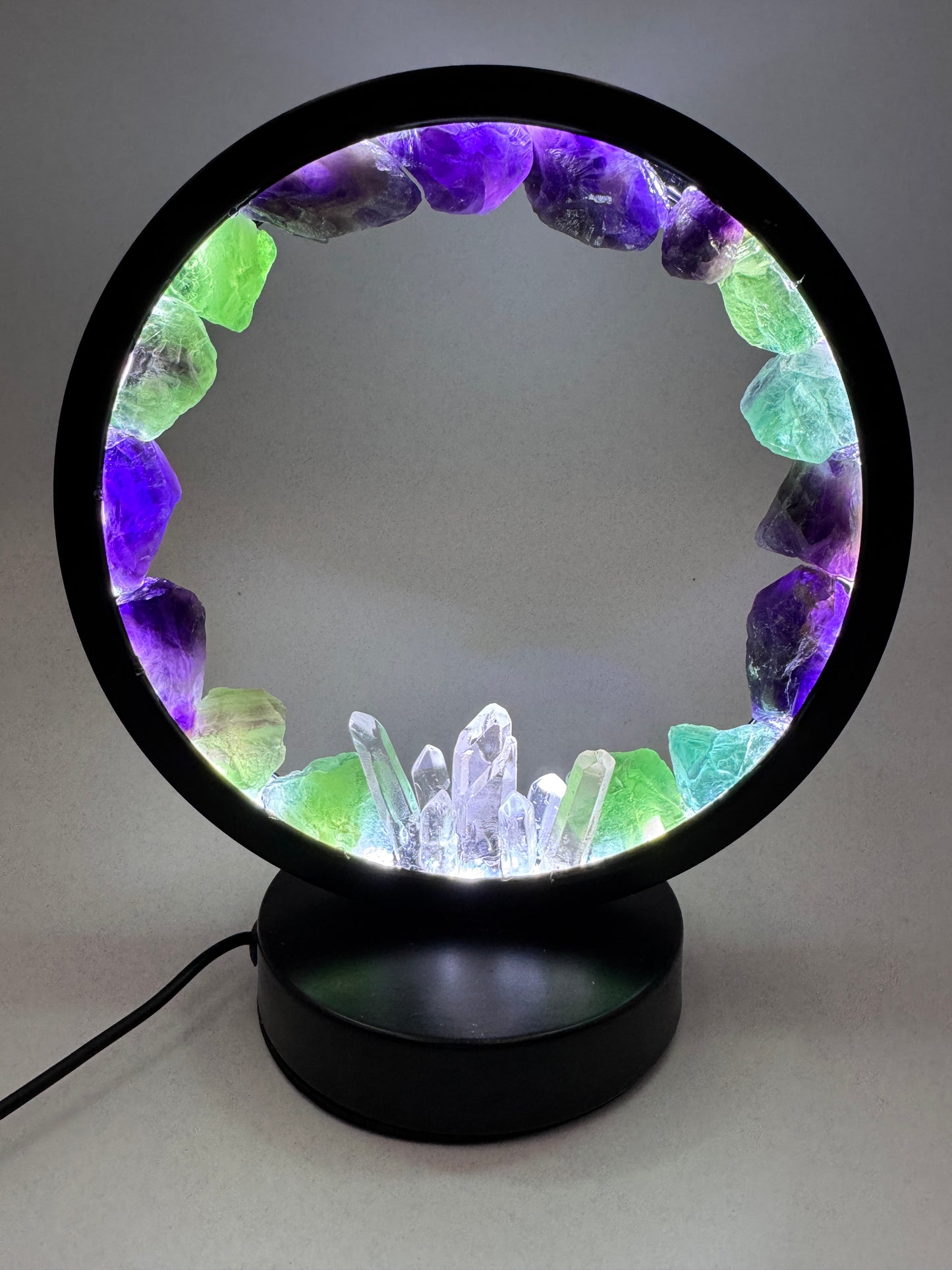 Crystal Portal Lamp “ Celestial Forest”