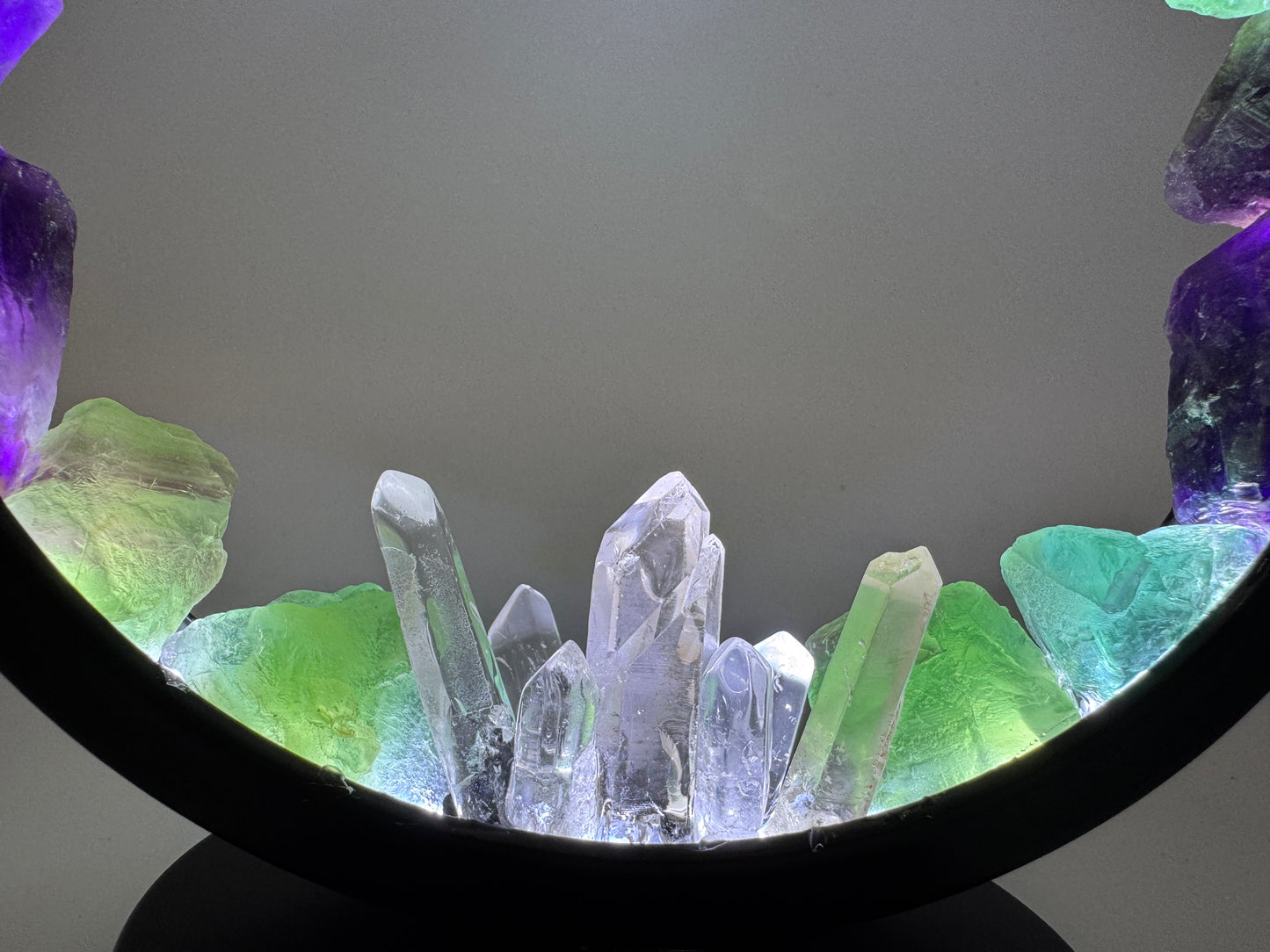 Crystal Portal Lamp “ Celestial Forest”