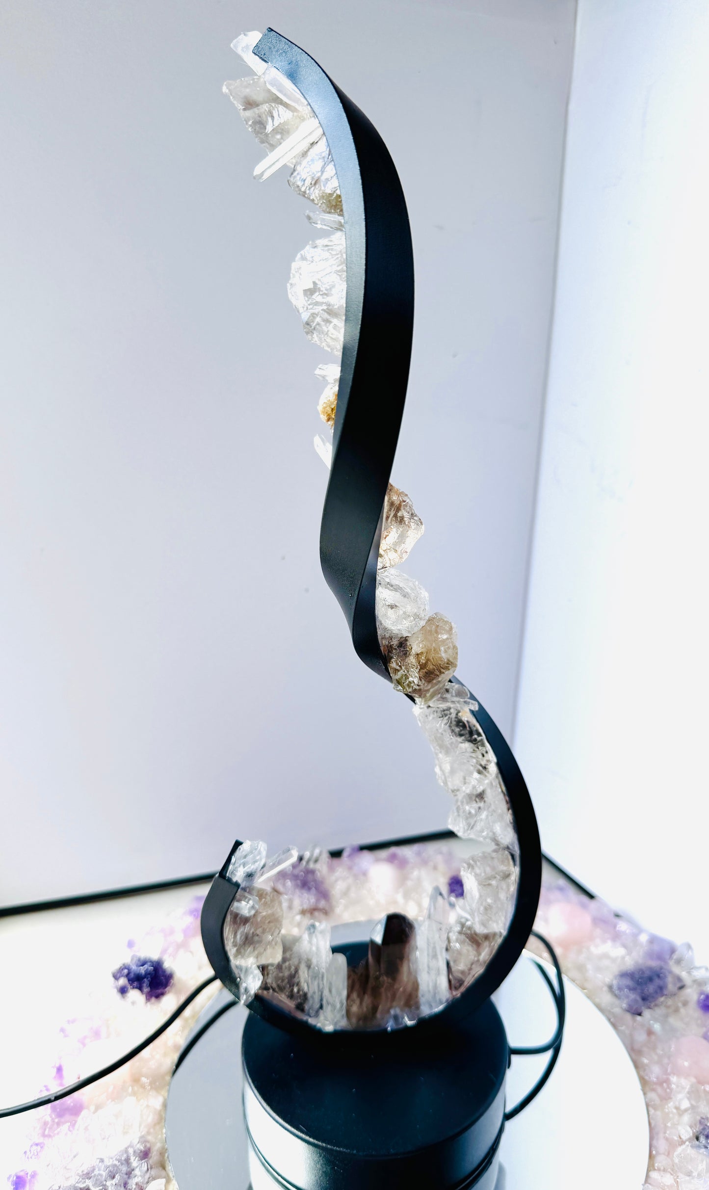 Crystal Wave Lamp “Earth Song”