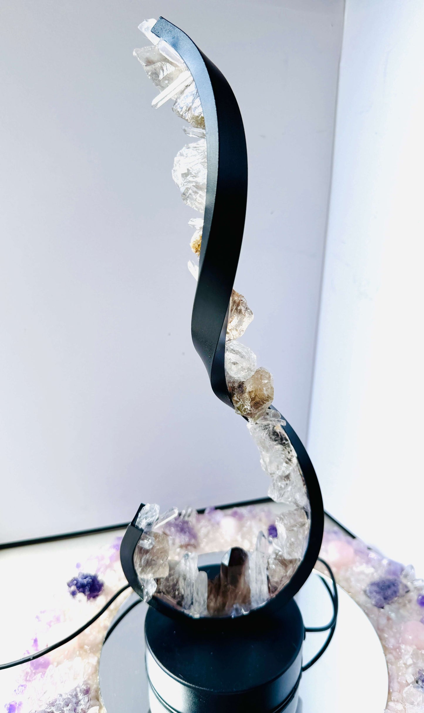 Crystal Wave Lamp “Earth Song”
