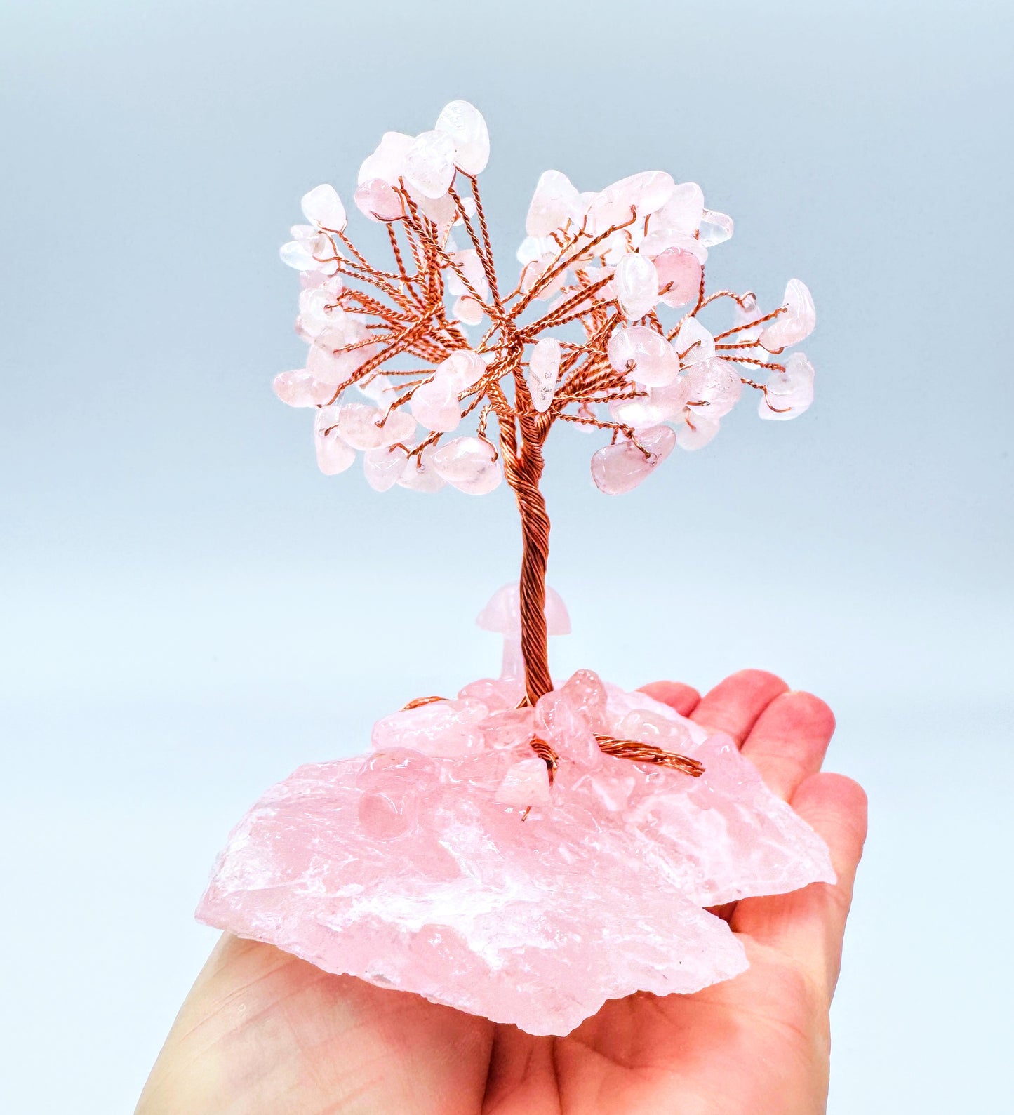 Rose Quartz Crystal Tree #2
