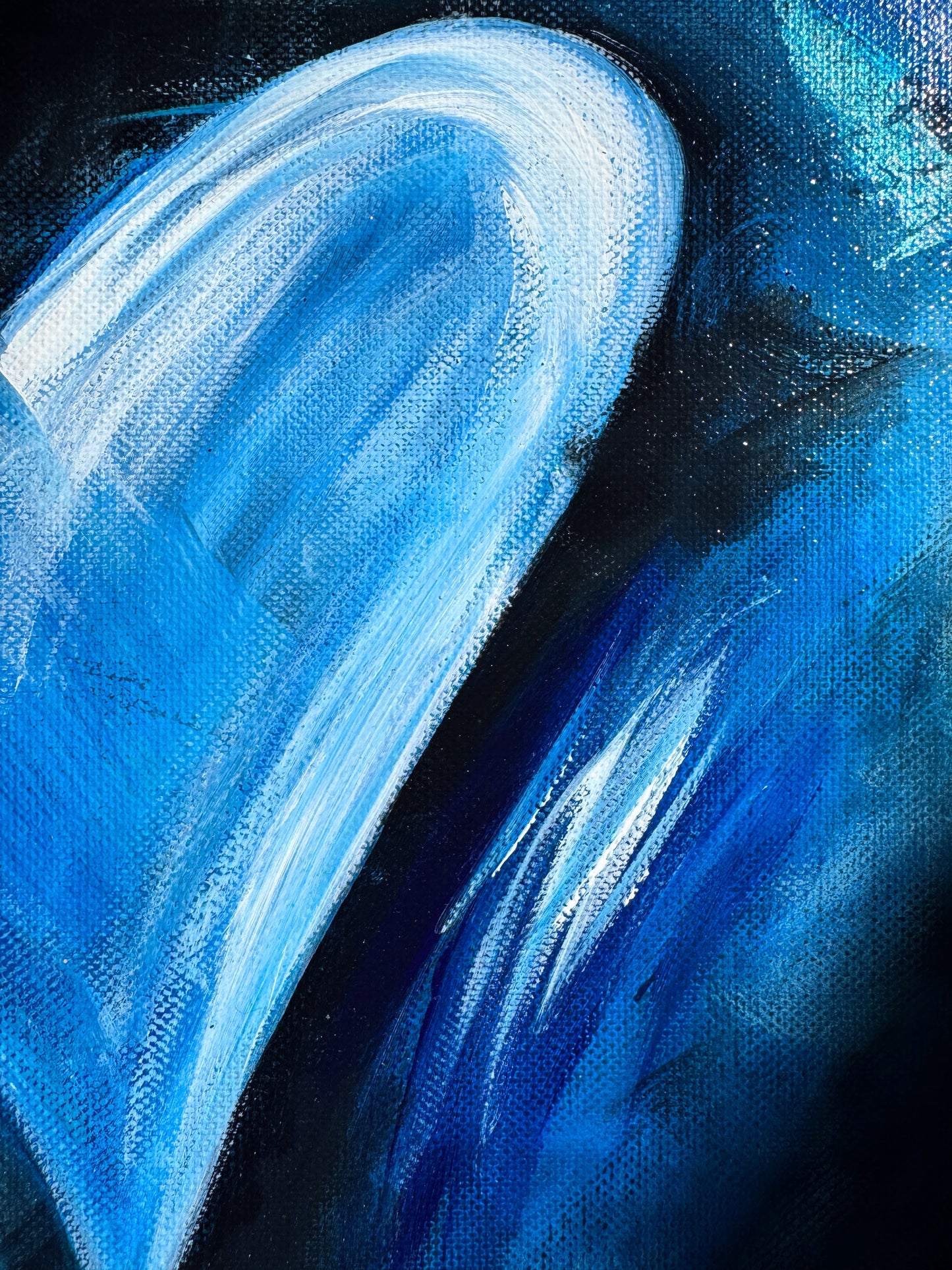 Original NZ Art “ Dancing Hearts “