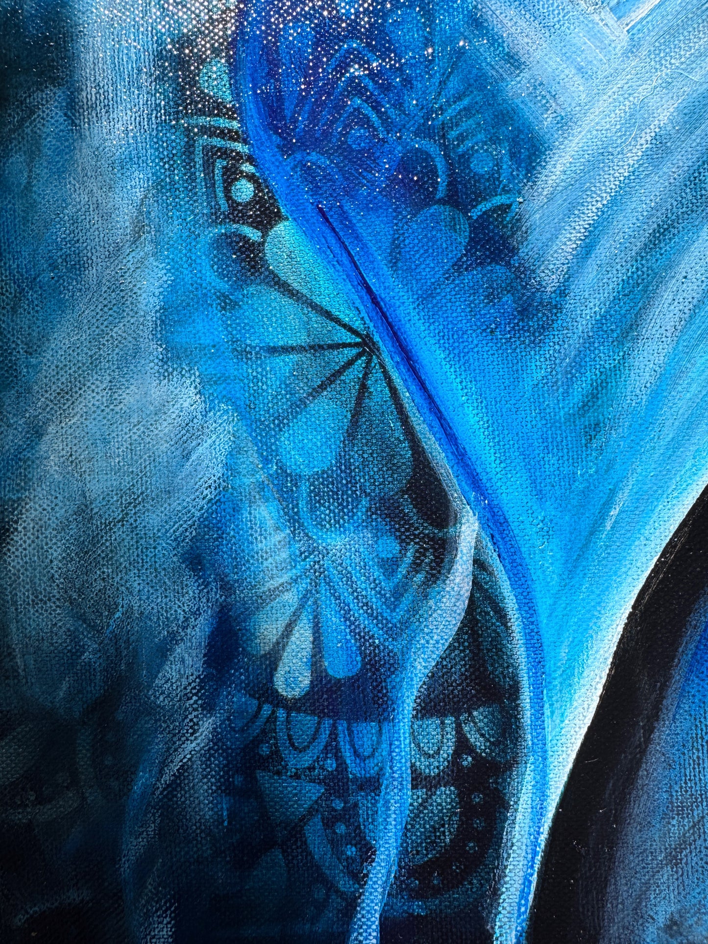 Original NZ Art “ Dancing Hearts “