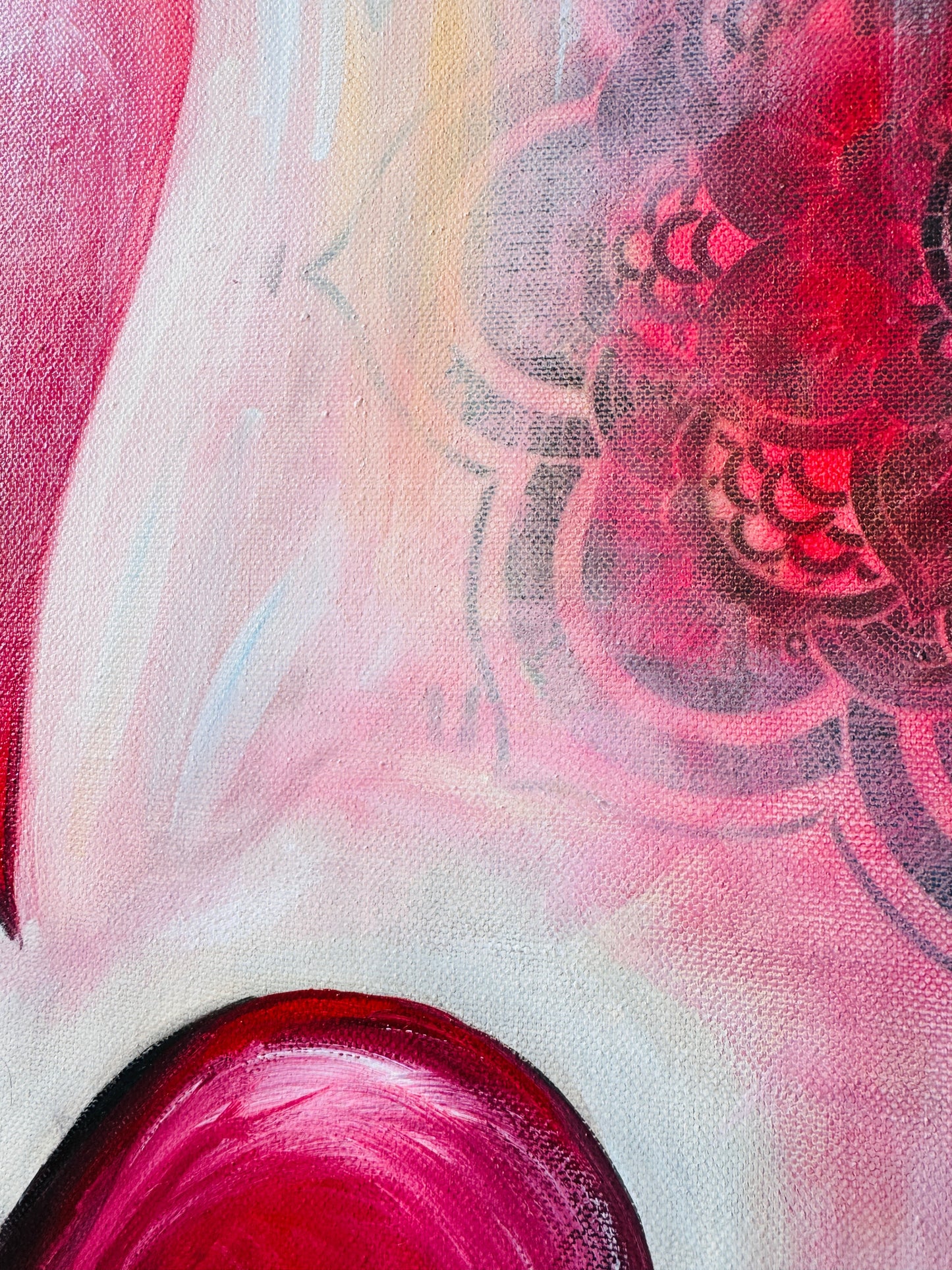 Original NZ Artwork “Floating Hearts”