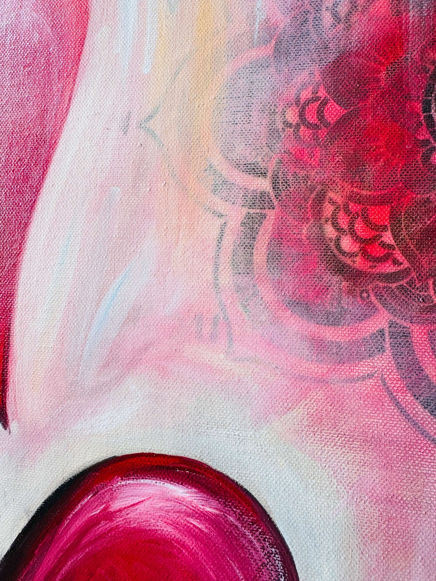 Original NZ Artwork “Floating Hearts”