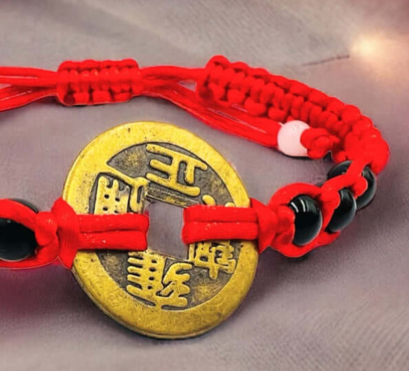 Feng Shui Coin Bracelet