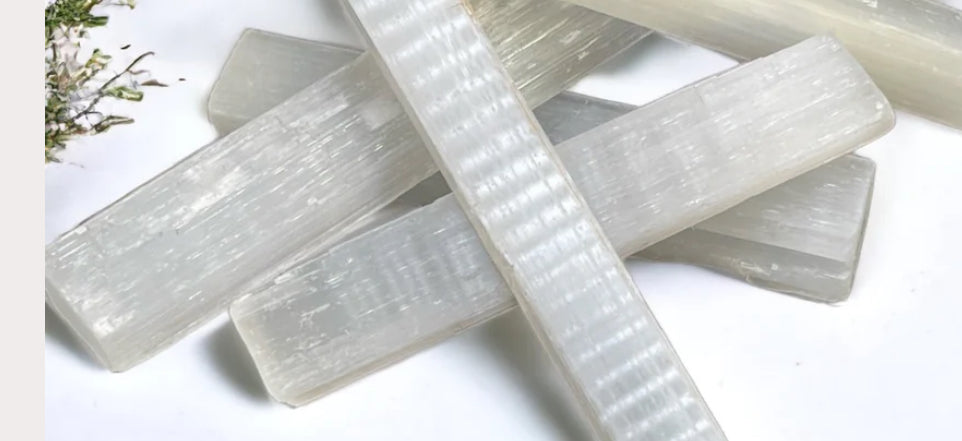 Selenite Wand 14cm